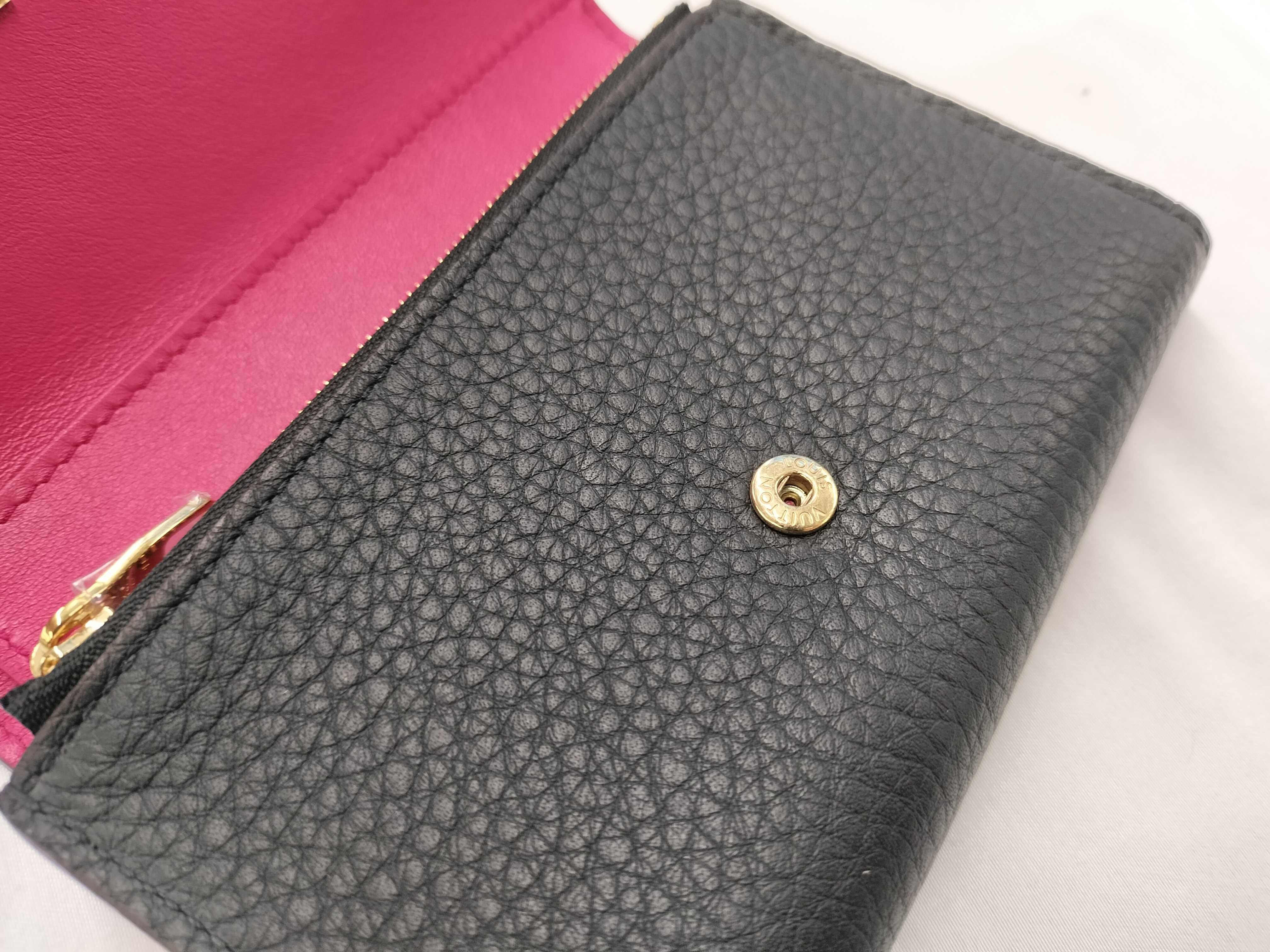 Wallet with IC Chip, Taurillon Leather, M62157 Wallet — view 8