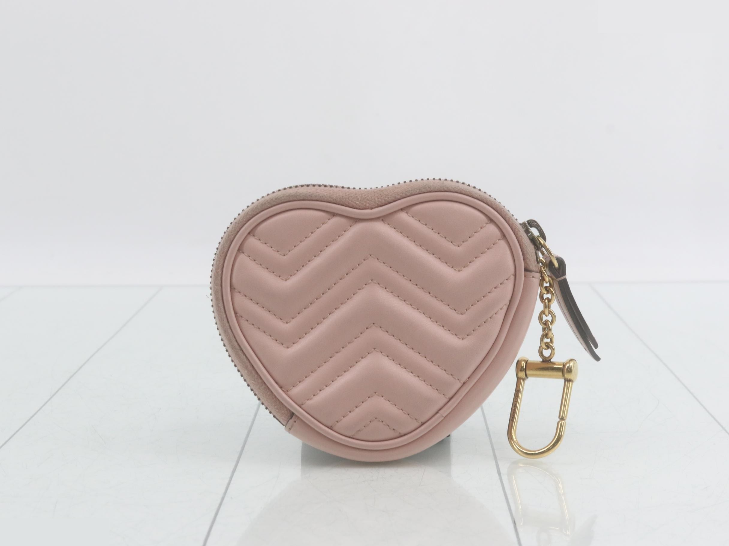 GG Marmont Heart Coin Case — view 2