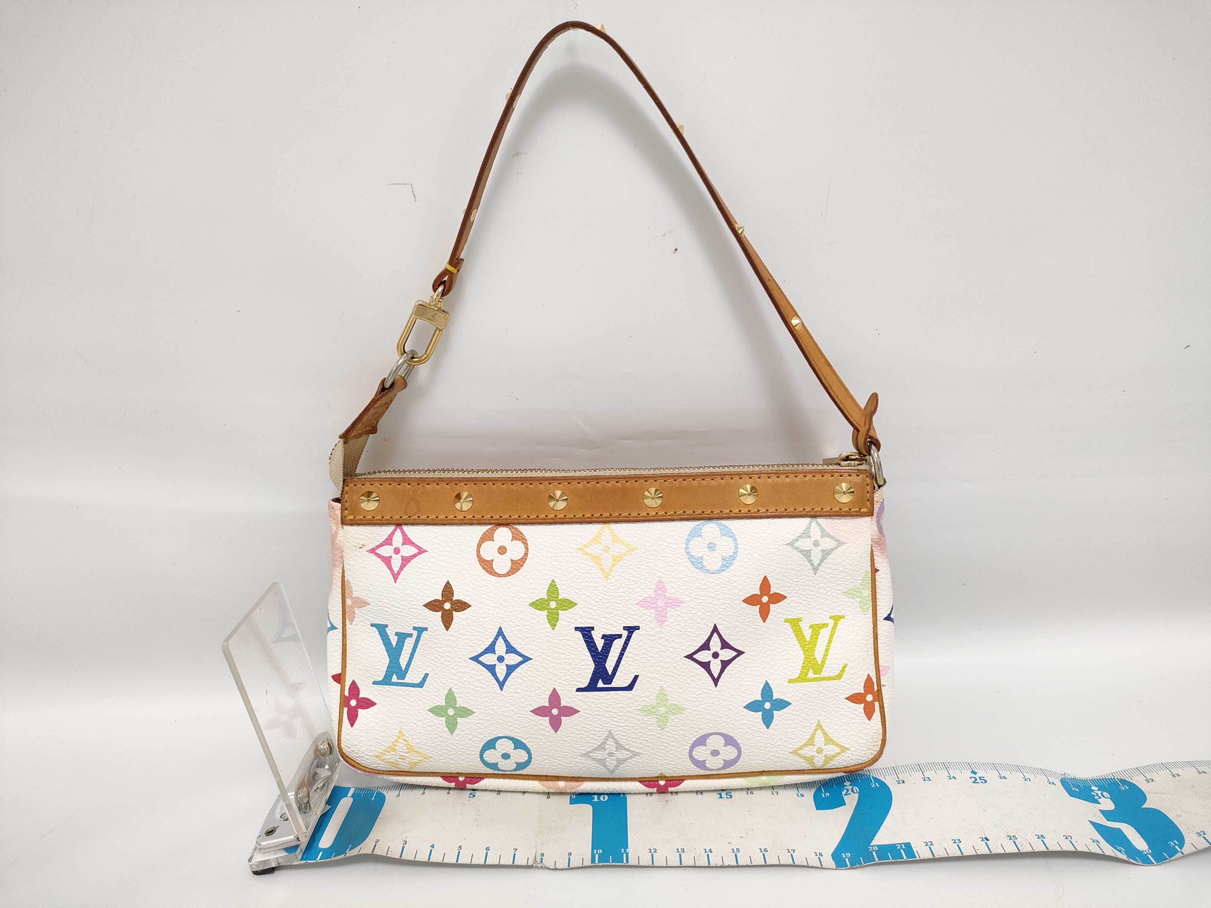 Monogram Multicolor Louis Vuitton Monogram Multicolor Pochette Accessoires Accessory Pouch — view 2