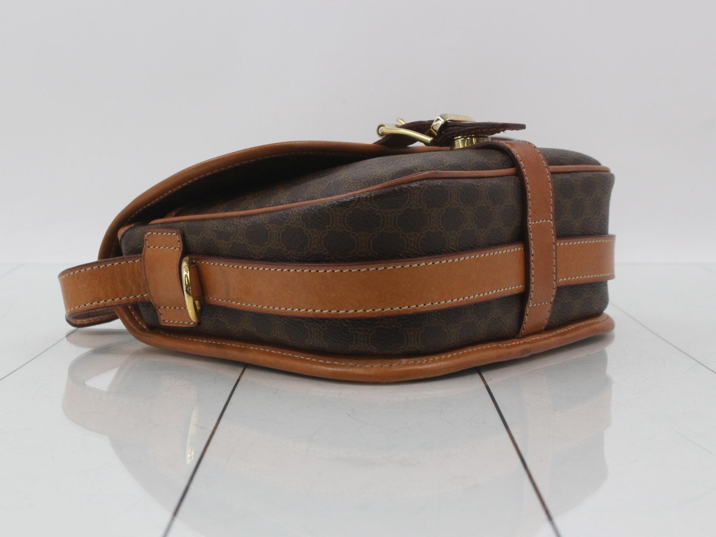 Macadam flap bag, brown, includes dust bag, 21 x 18 x 8 cm — view 5