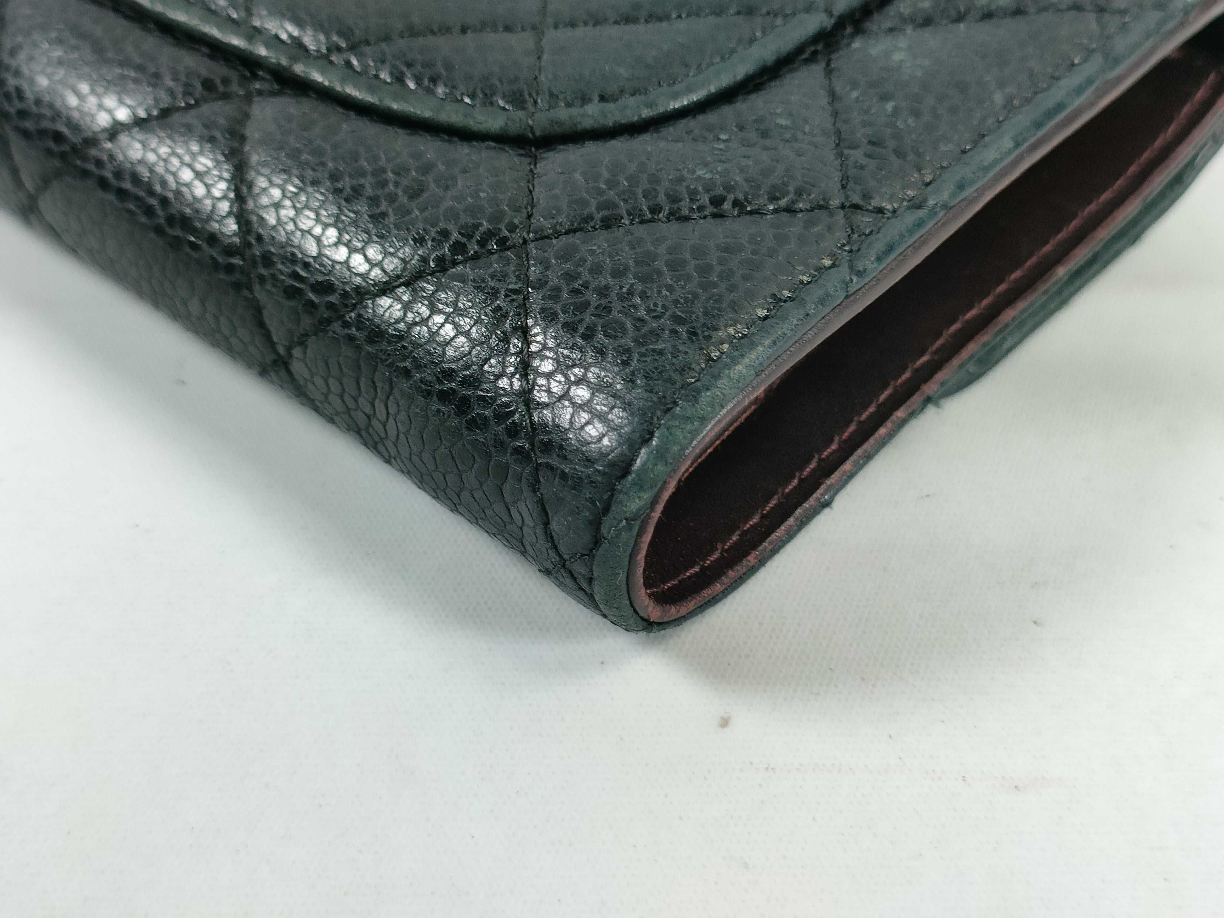 Caviar Skin Long Wallet — view 3