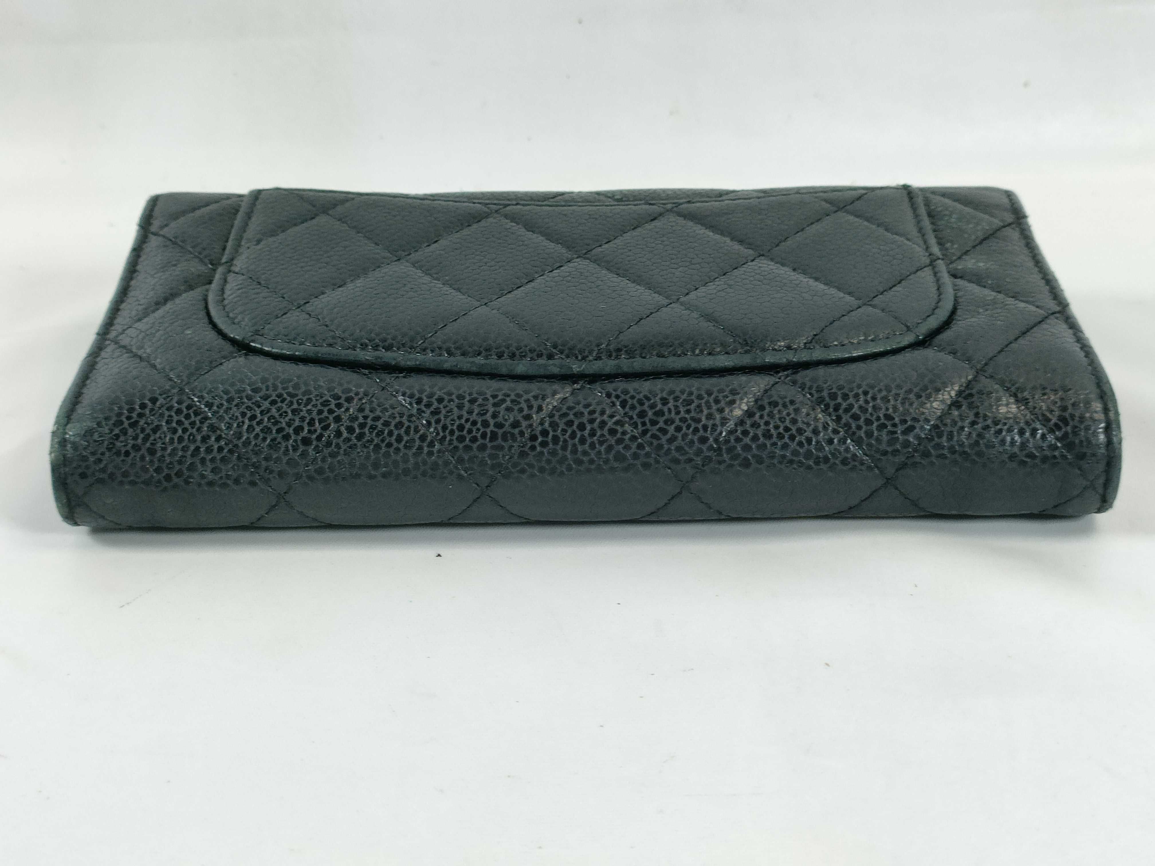 Caviar Skin Long Wallet — view 7