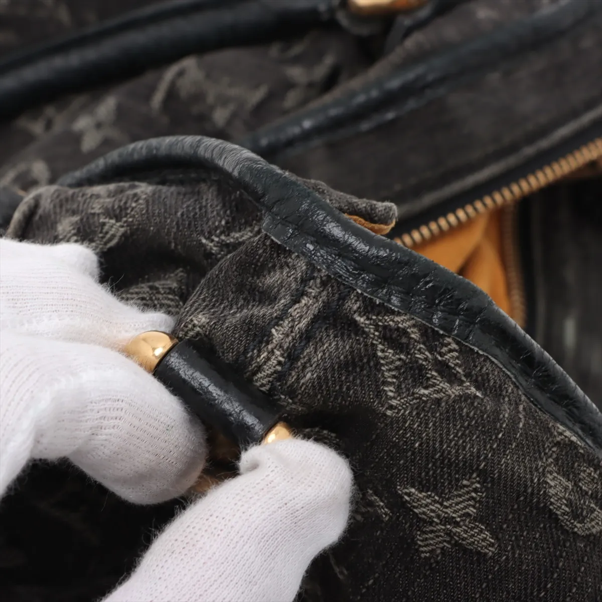 Monogram Denim Neocavy MM M95351 TH3007 Black — view 13