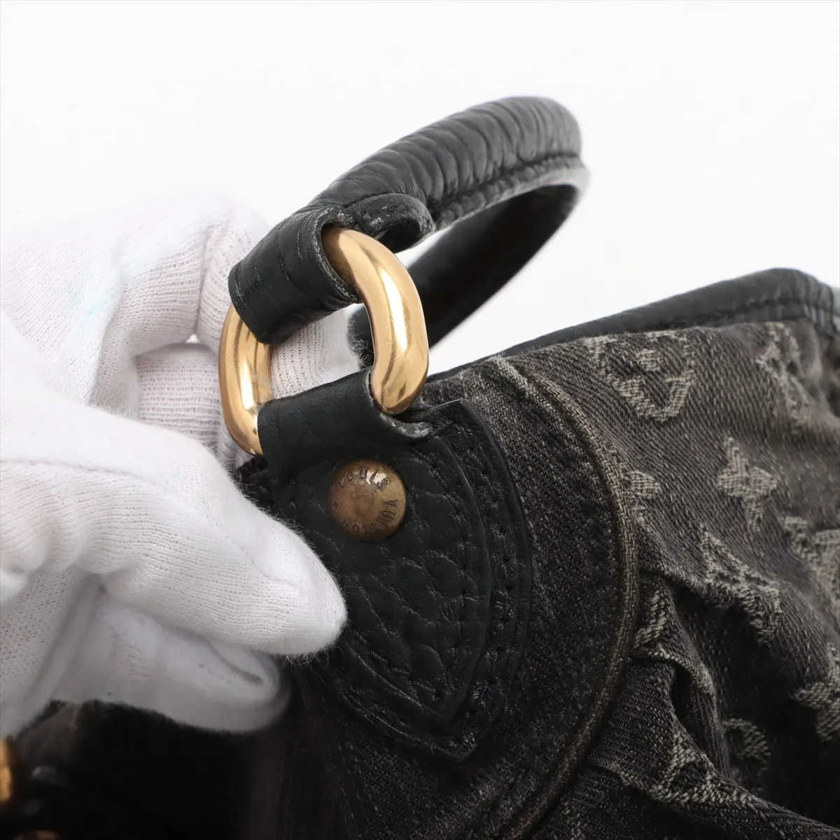 Monogram Denim Neocavy MM M95351 TH3007 Black — view 14