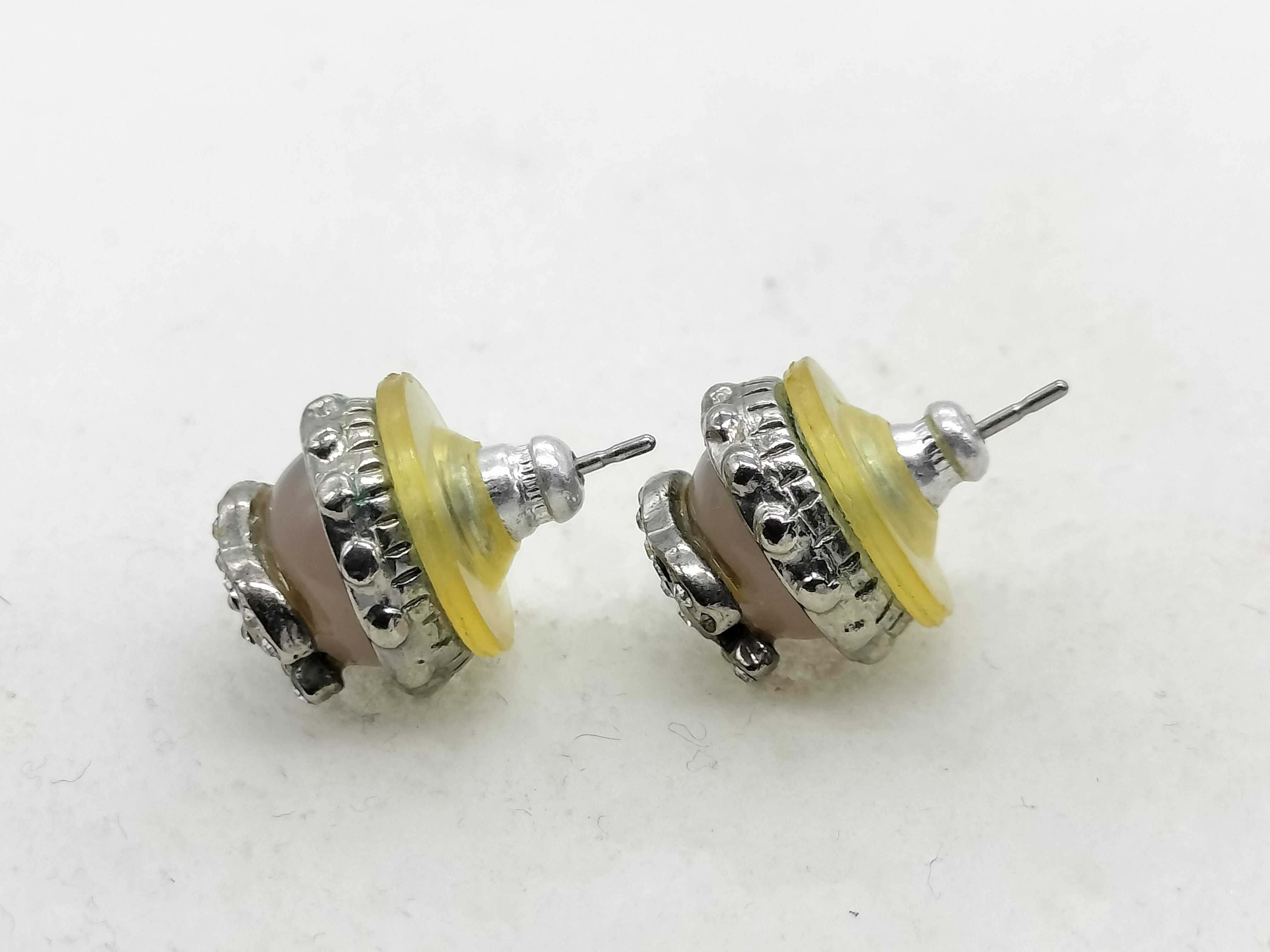 02C Coco Rhinestone Earrings — view 5