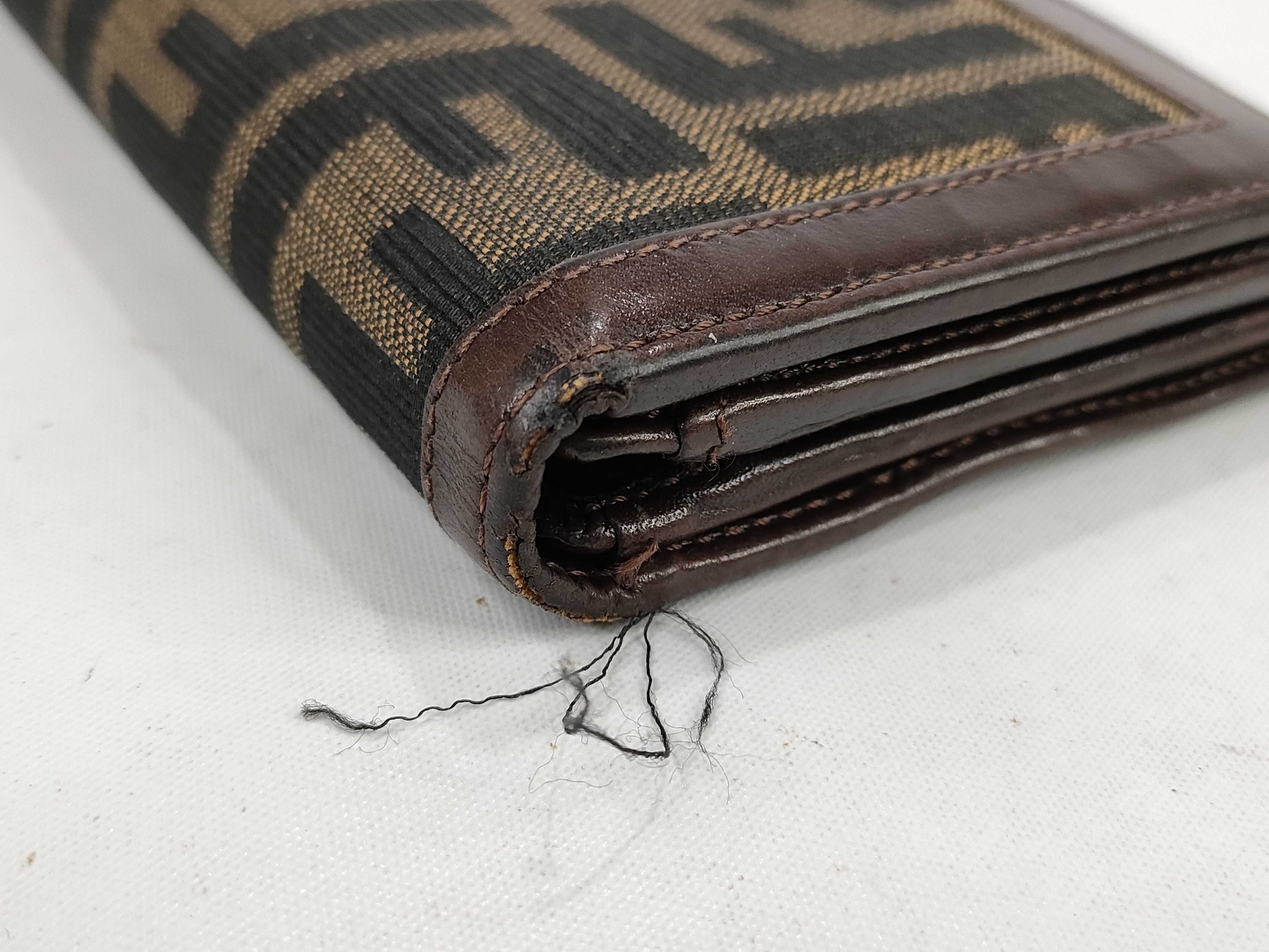 Zucca pattern canvas bi-fold wallet 2810.31052.009 Brown wallet — view 4