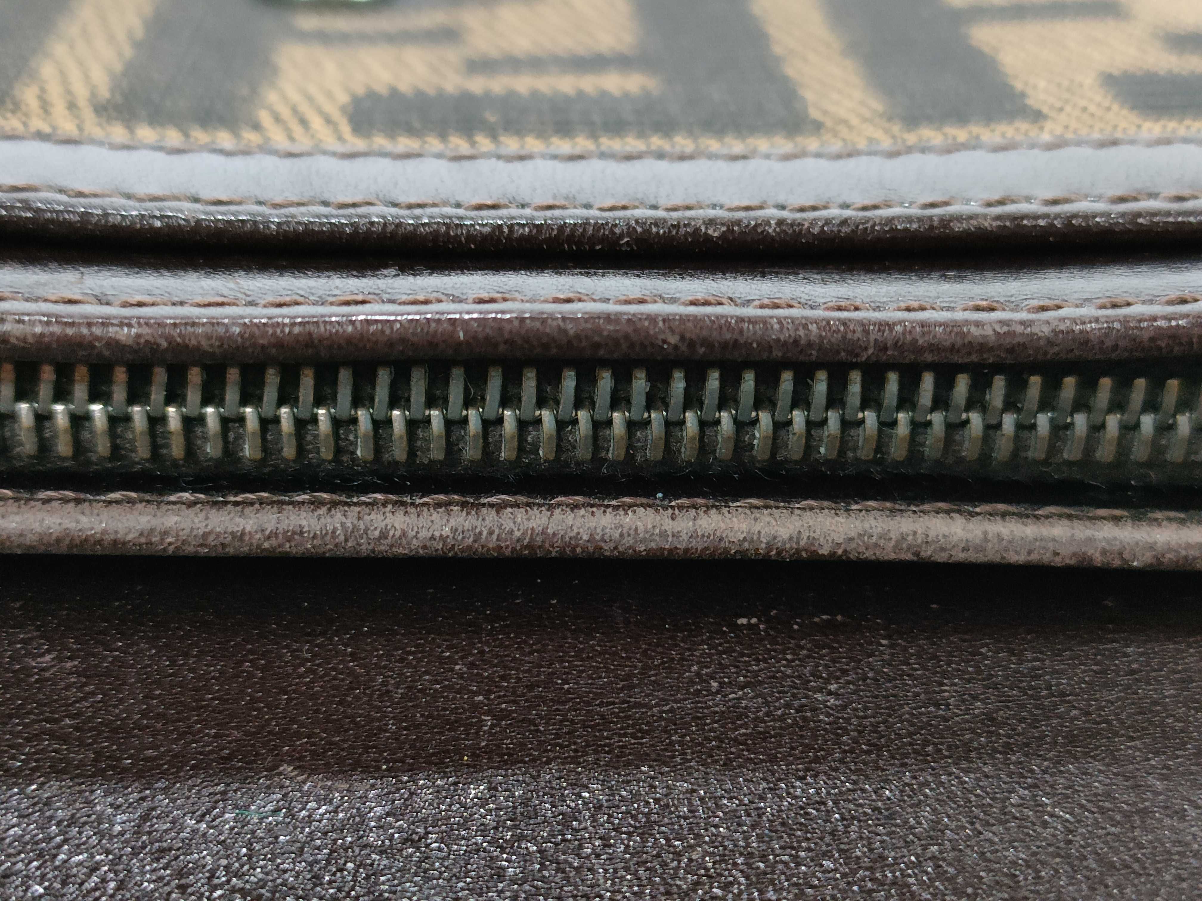 Zucca pattern canvas bi-fold wallet 2810.31052.009 Brown wallet — view 8