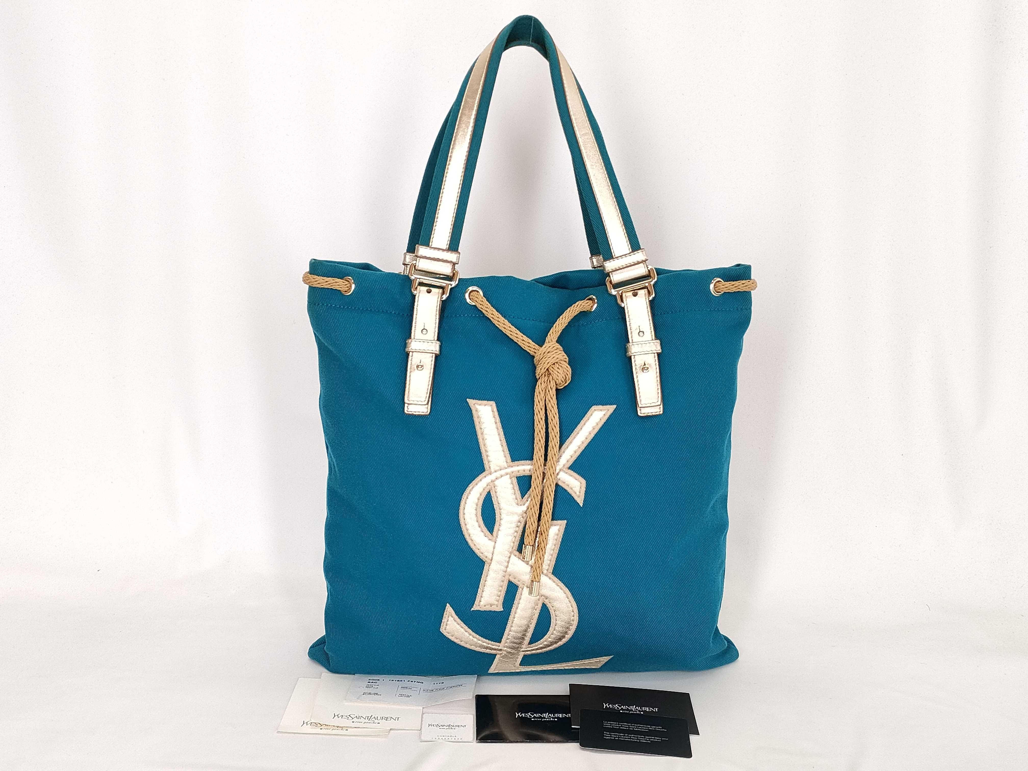 Kahala Tote Bag, Turquoise Tote Bag