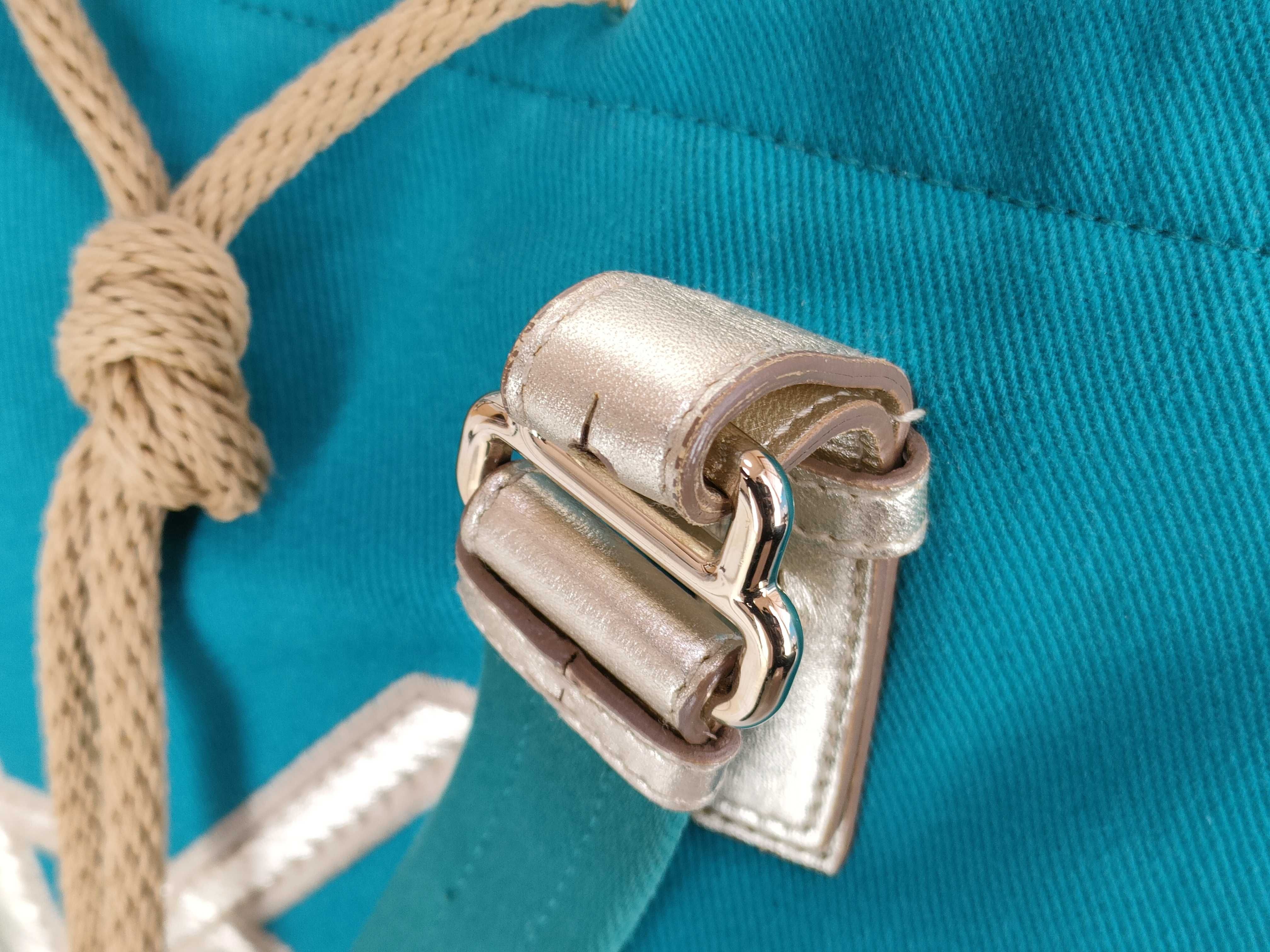 Kahala Tote Bag, Turquoise Tote Bag — view 5