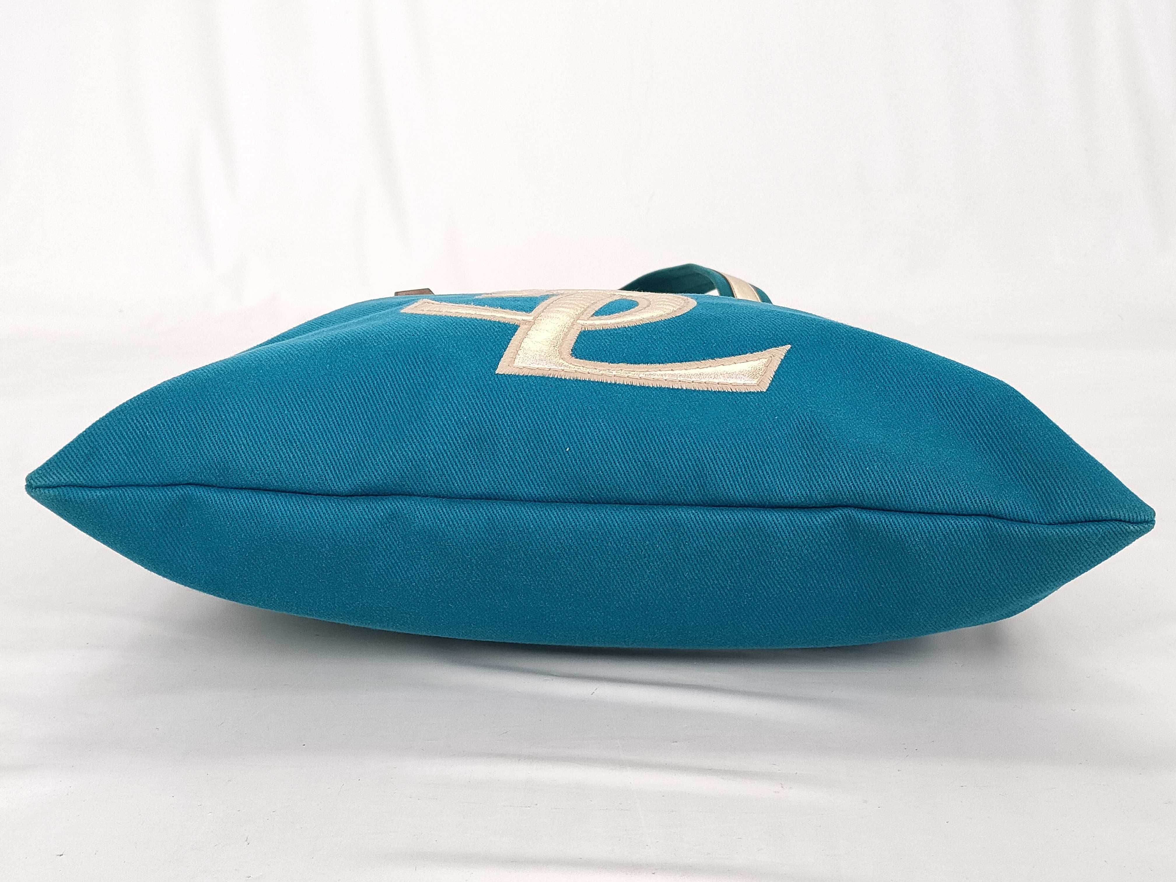 Kahala Tote Bag, Turquoise Tote Bag — view 7
