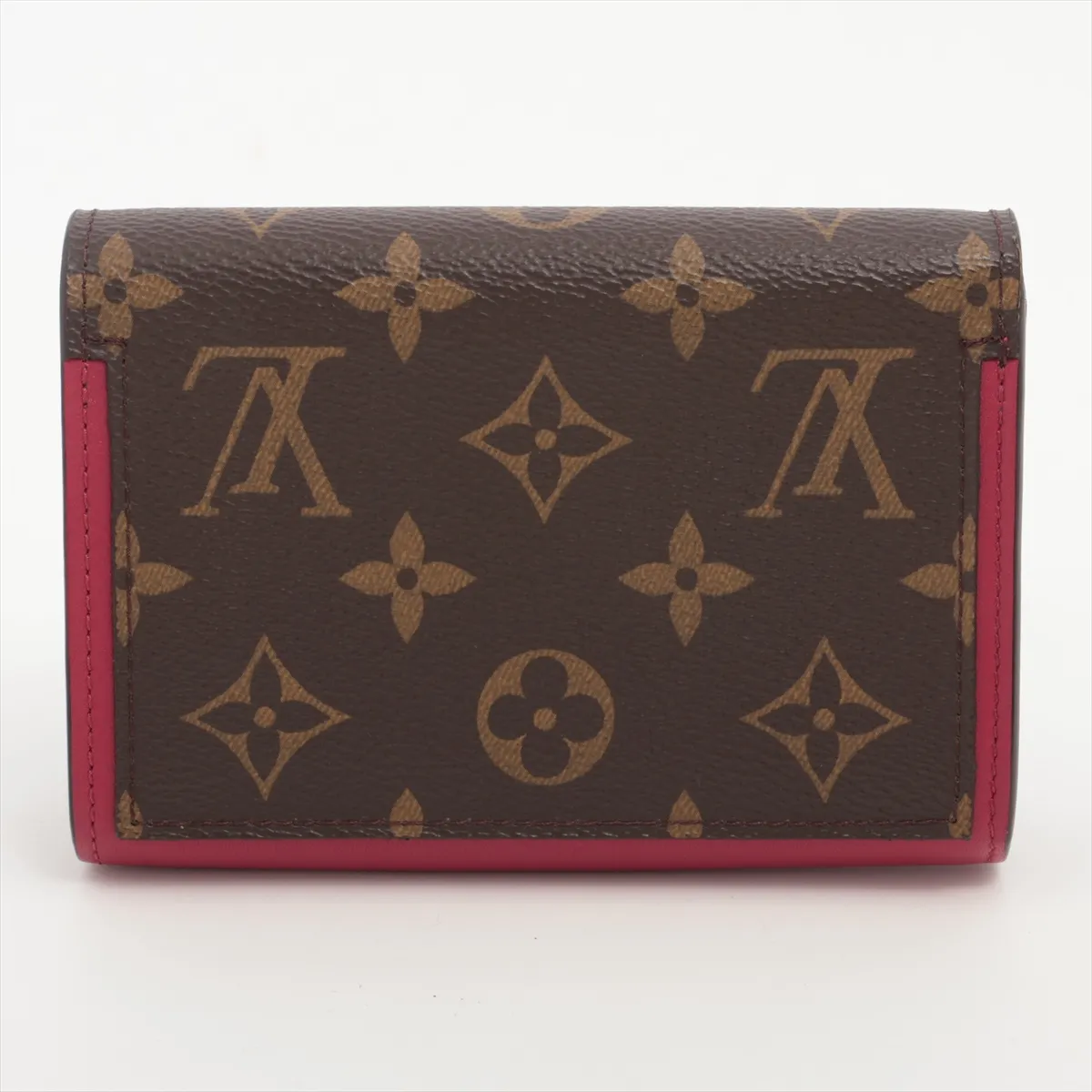 Monogram Portefeuille Flore Compact M64588 SP0240 Fuchsia Compact Wallet — view 2