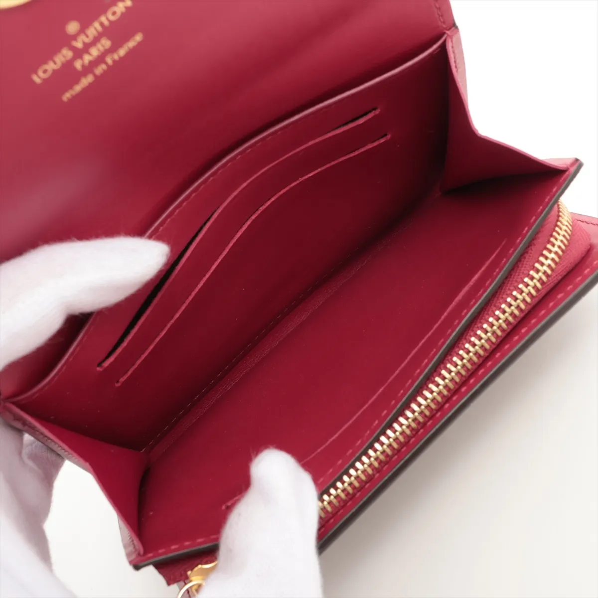Monogram Portefeuille Flore Compact M64588 SP0240 Fuchsia Compact Wallet — view 5