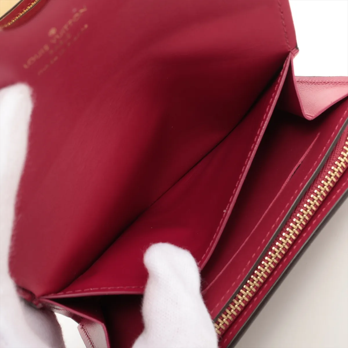 Monogram Portefeuille Flore Compact M64588 SP0240 Fuchsia Compact Wallet — view 6