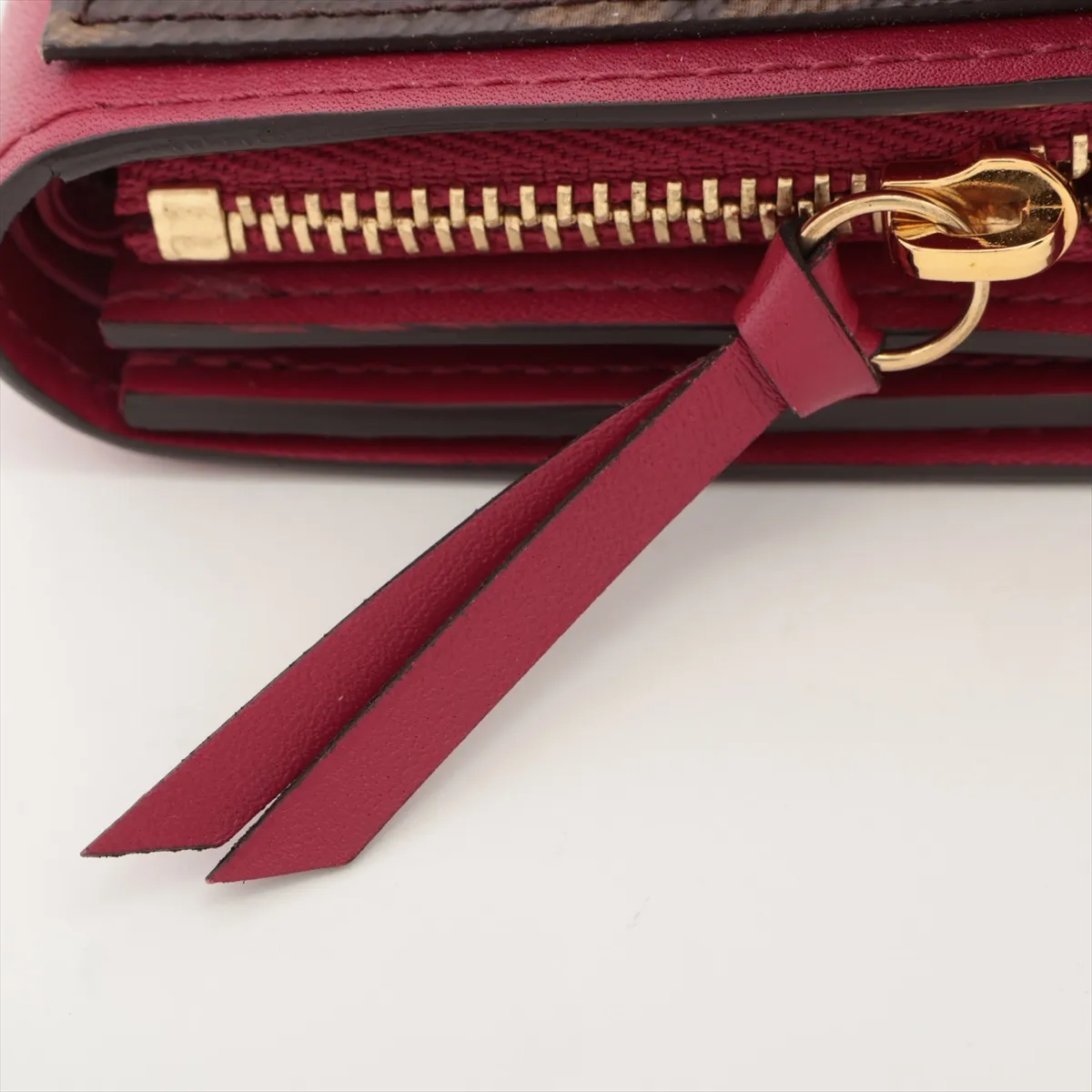 Monogram Portefeuille Flore Compact M64588 SP0240 Fuchsia Compact Wallet — view 9