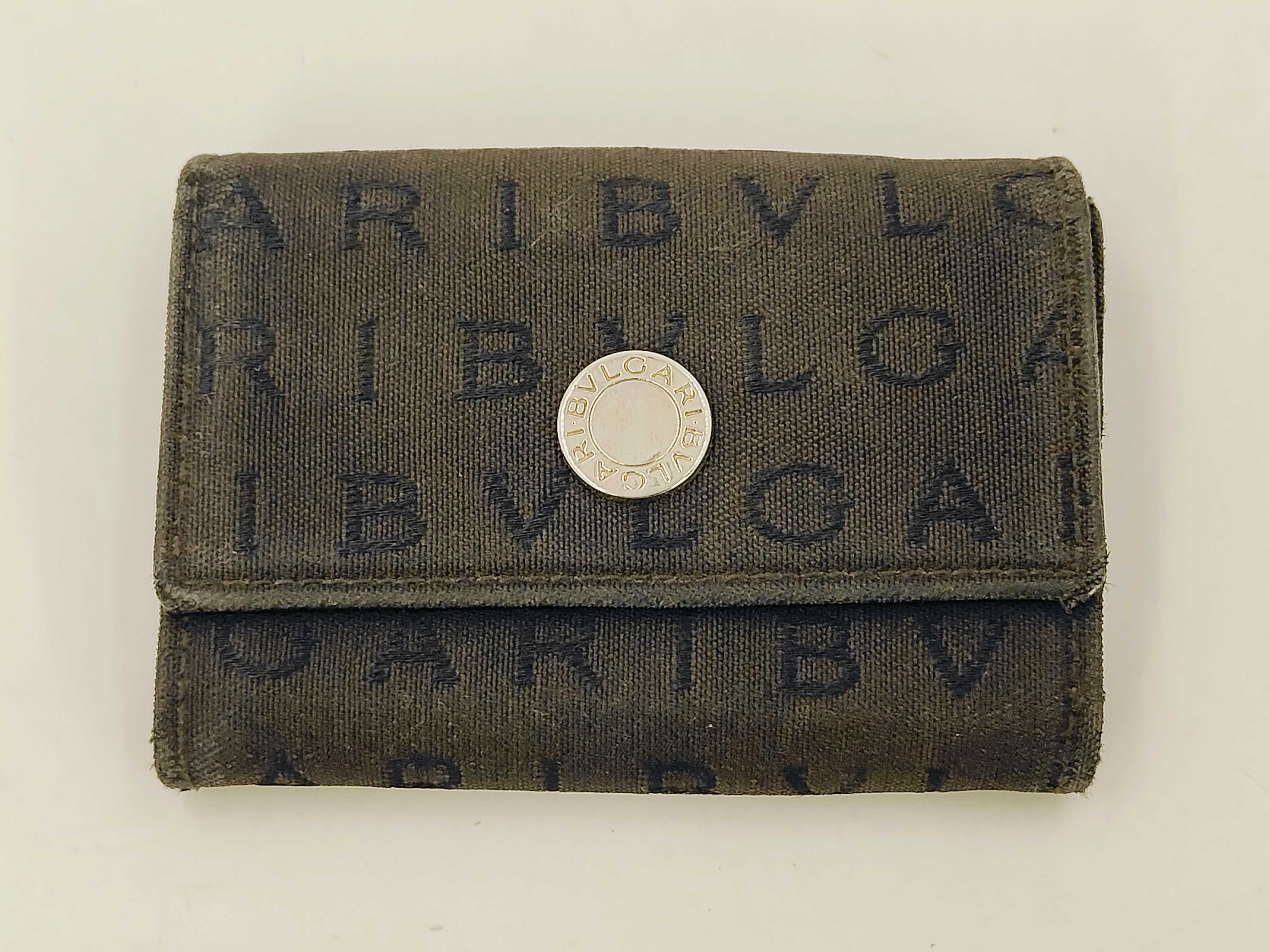 Bulgari wallet coin case