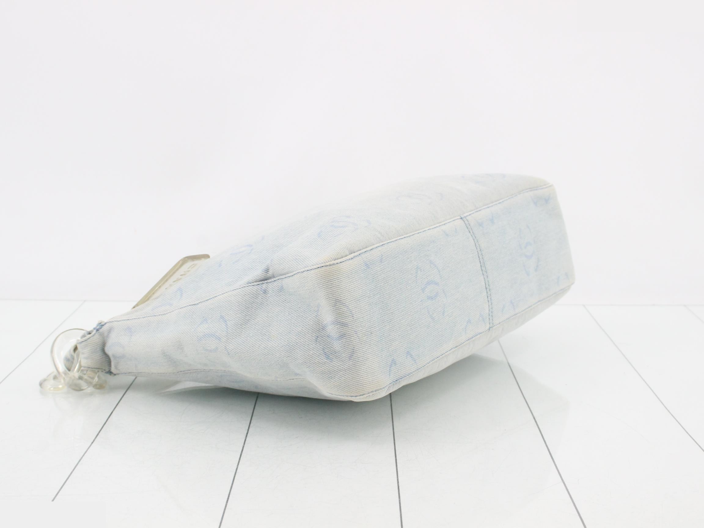 denim line shoulder bag, serial number 7. — view 5