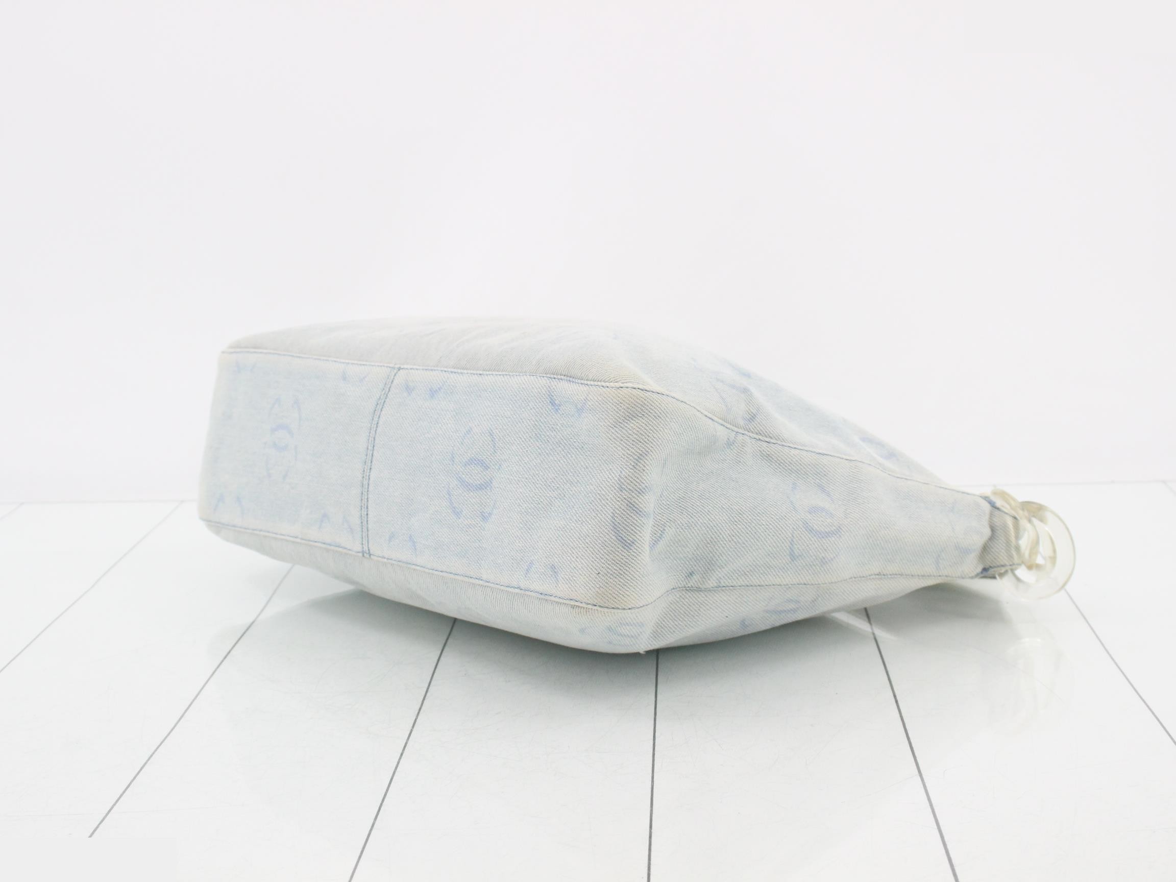 denim line shoulder bag, serial number 7. — view 6