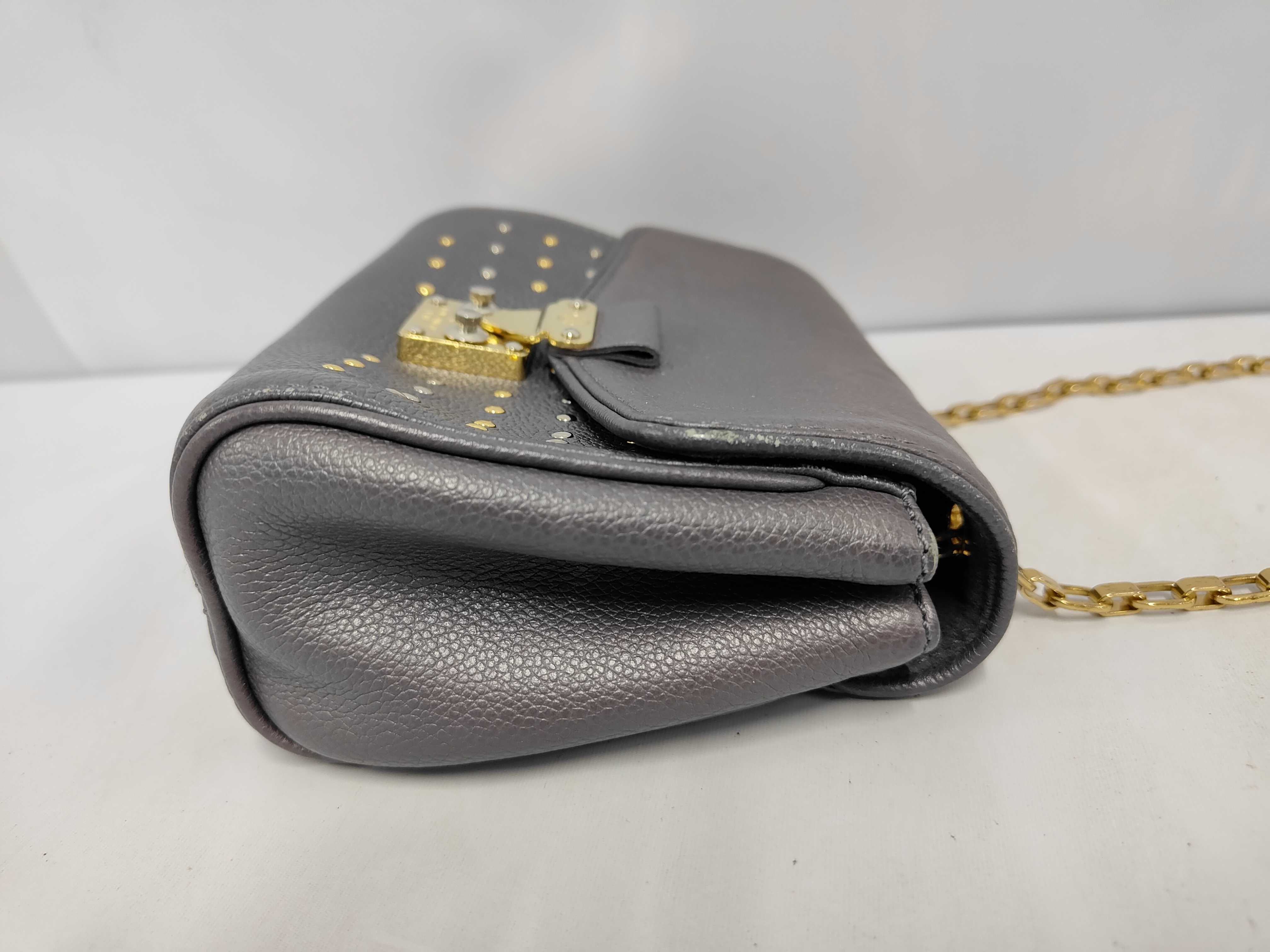 Monogram Empreinte Saint Germain BB M51730 Chain Studded Shoulder Bag — view 8