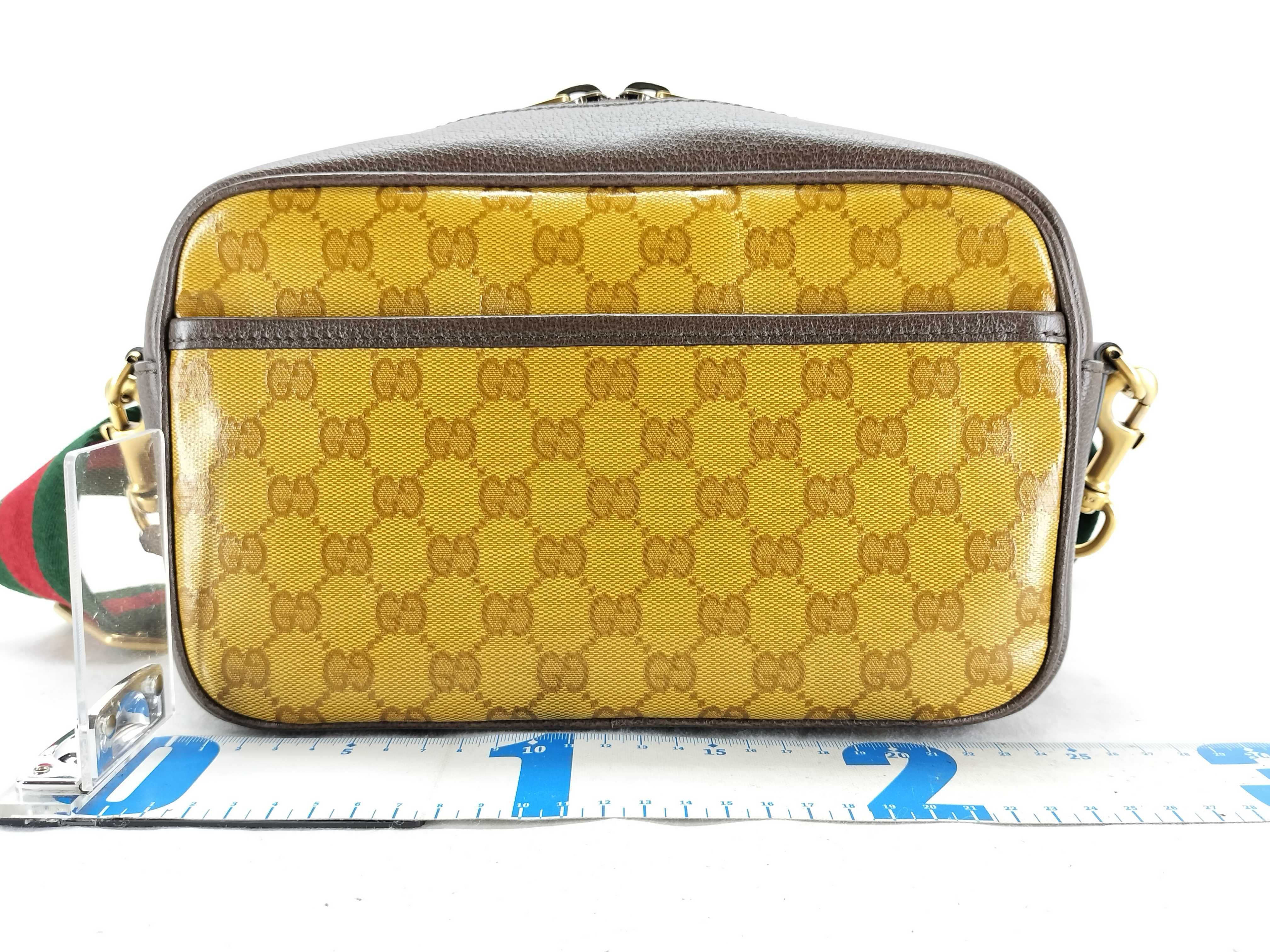 GG Crystal Gucci x Adidas GG Crystal PVC x Leather Shoulder Bag Brown 702427 Shoulder Bag — view 2