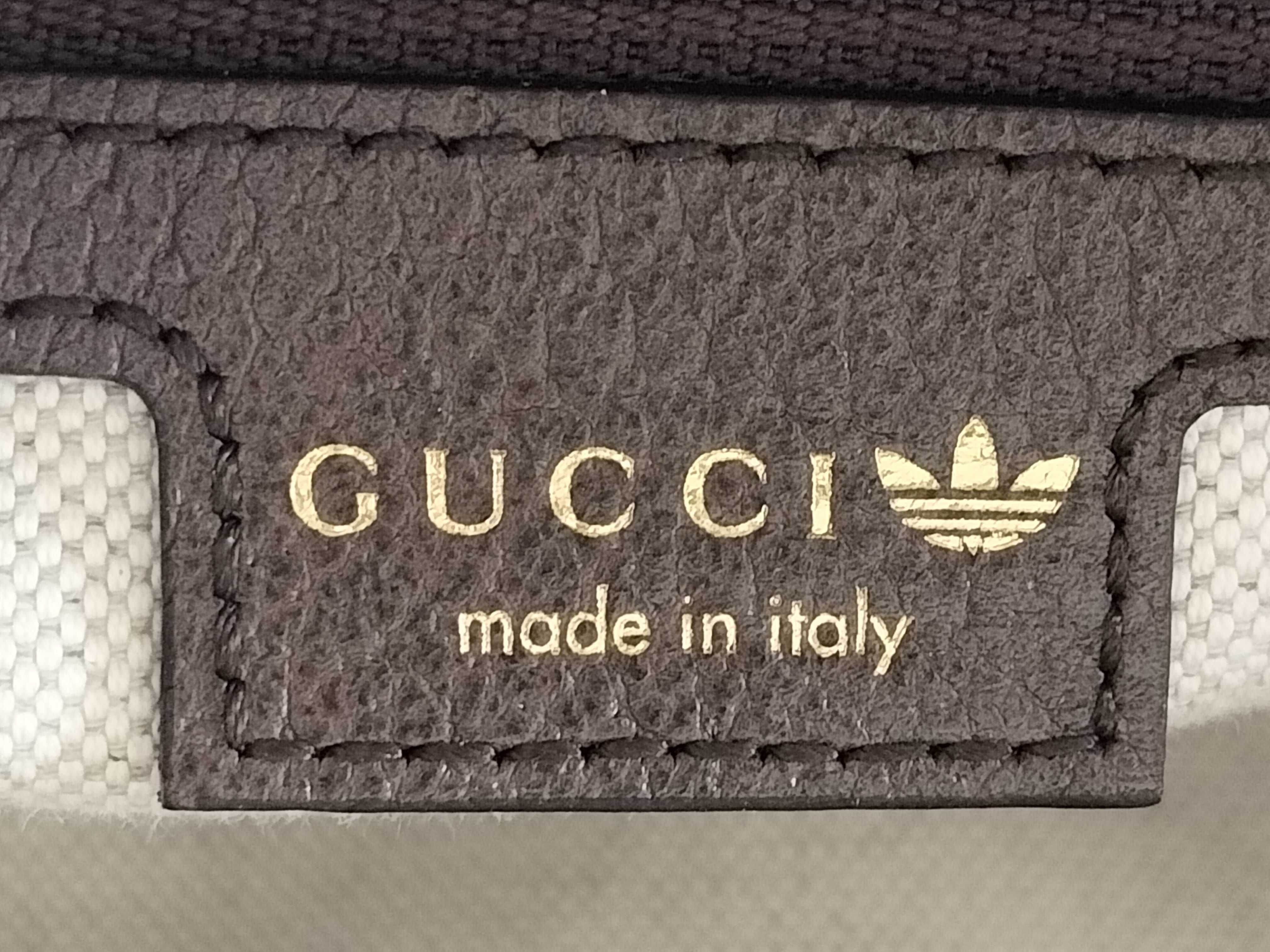 GG Crystal Gucci x Adidas GG Crystal PVC x Leather Shoulder Bag Brown 702427 Shoulder Bag — view 12