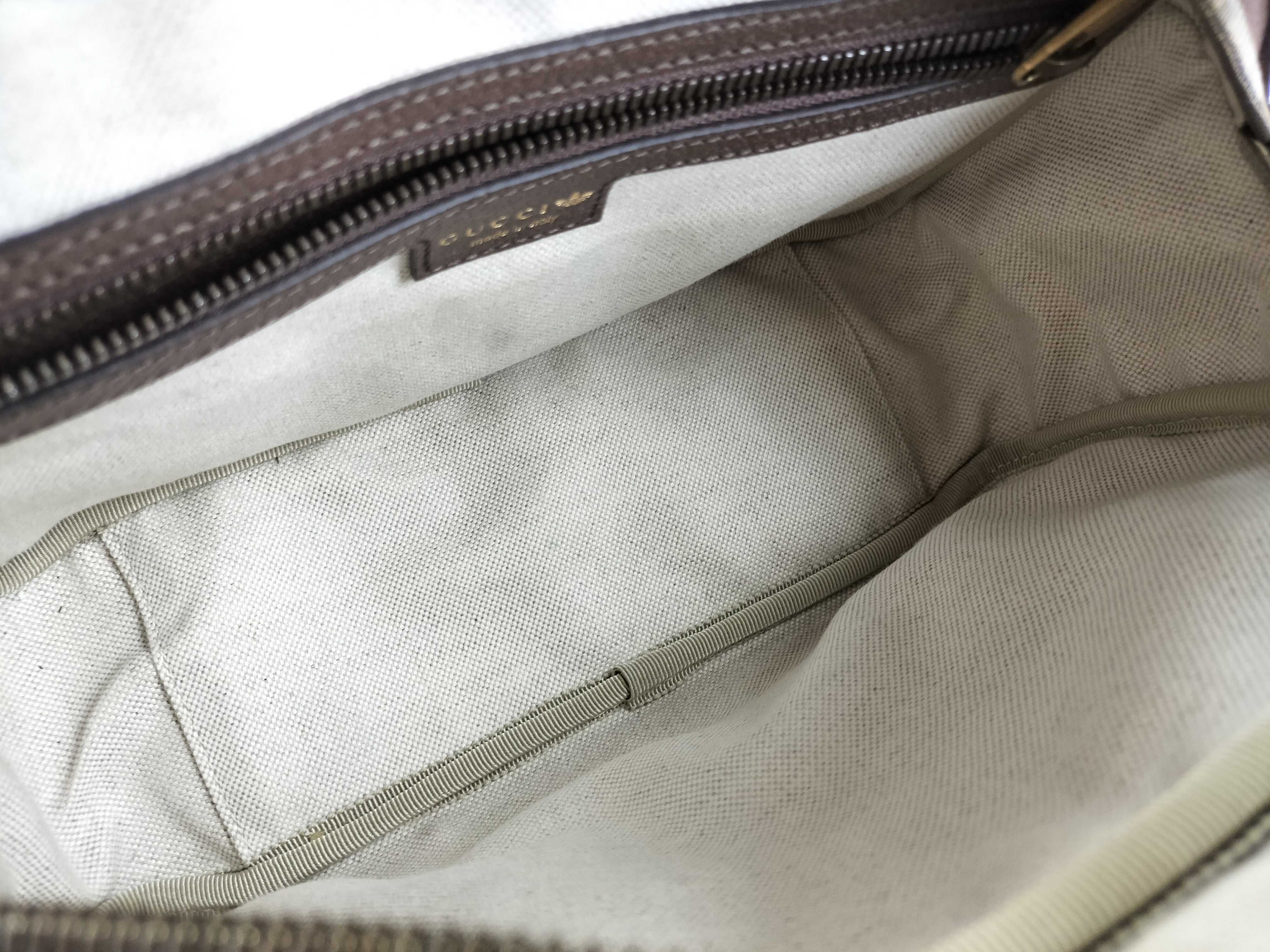 GG Crystal Gucci x Adidas GG Crystal PVC x Leather Shoulder Bag Brown 702427 Shoulder Bag — view 10