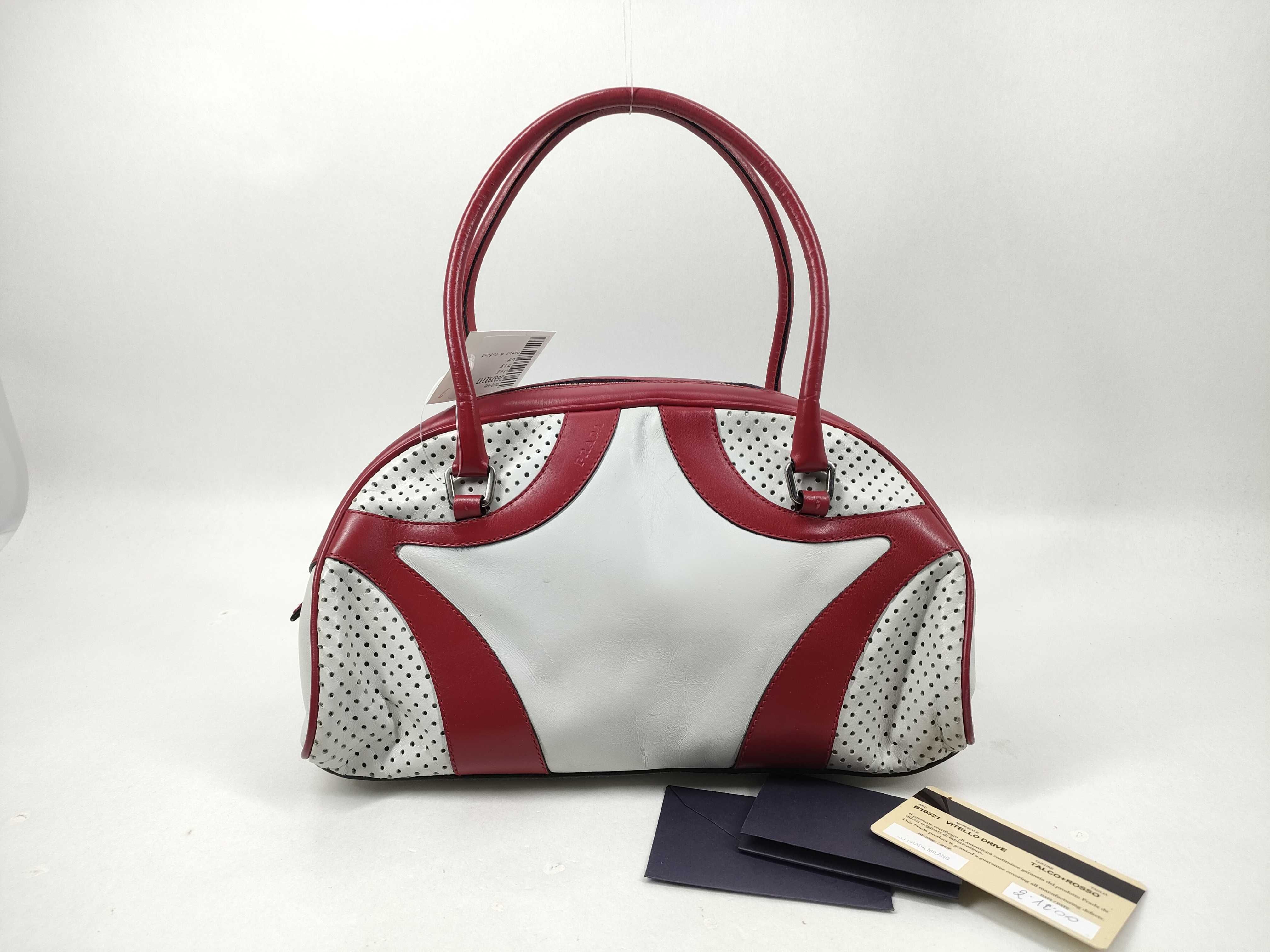 Perforated Bowling Bag Boston Bag