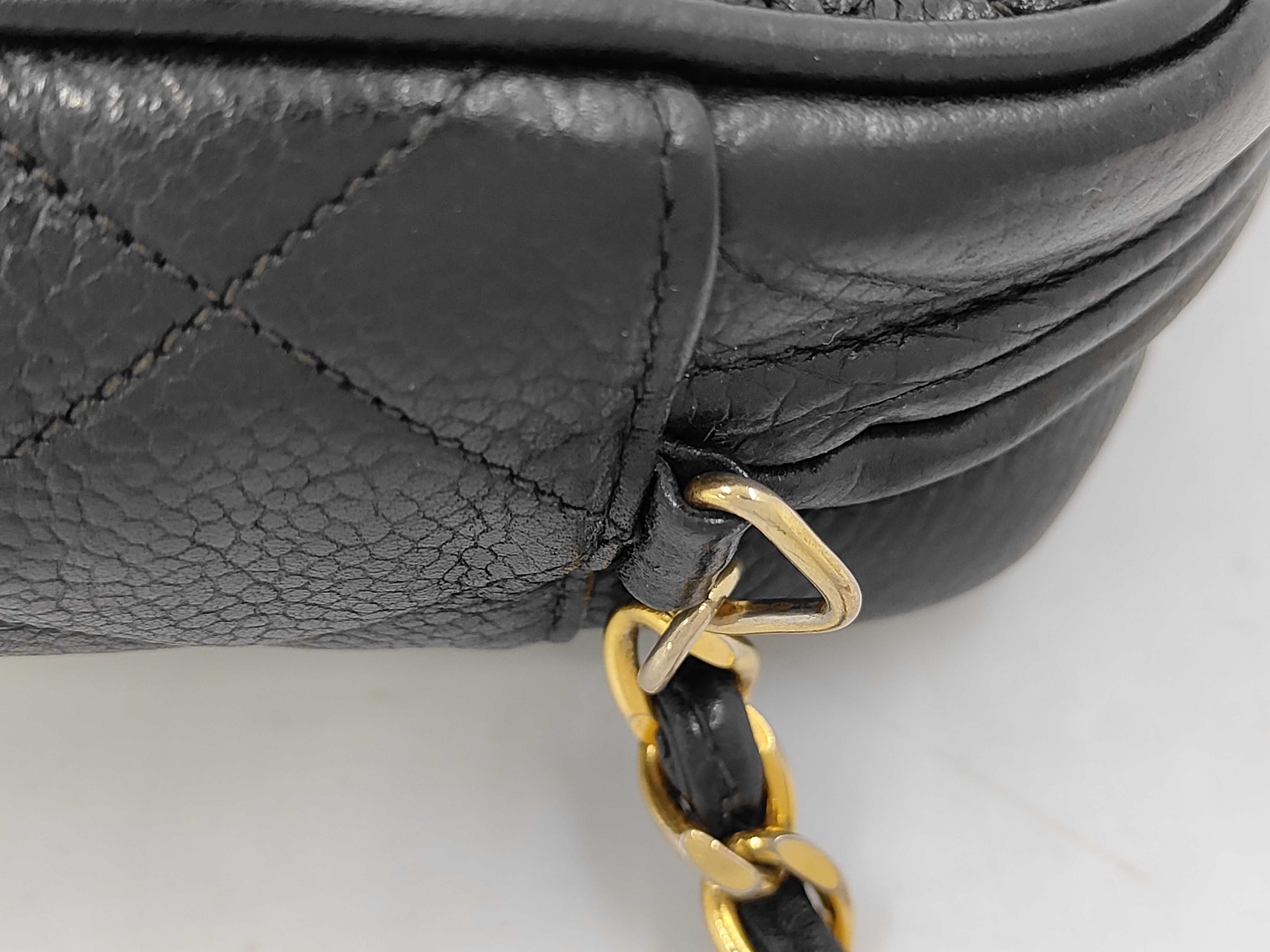 Matelassé Fringe Chain Shoulder Bag, Caviar Leather Shoulder Bag — view 5