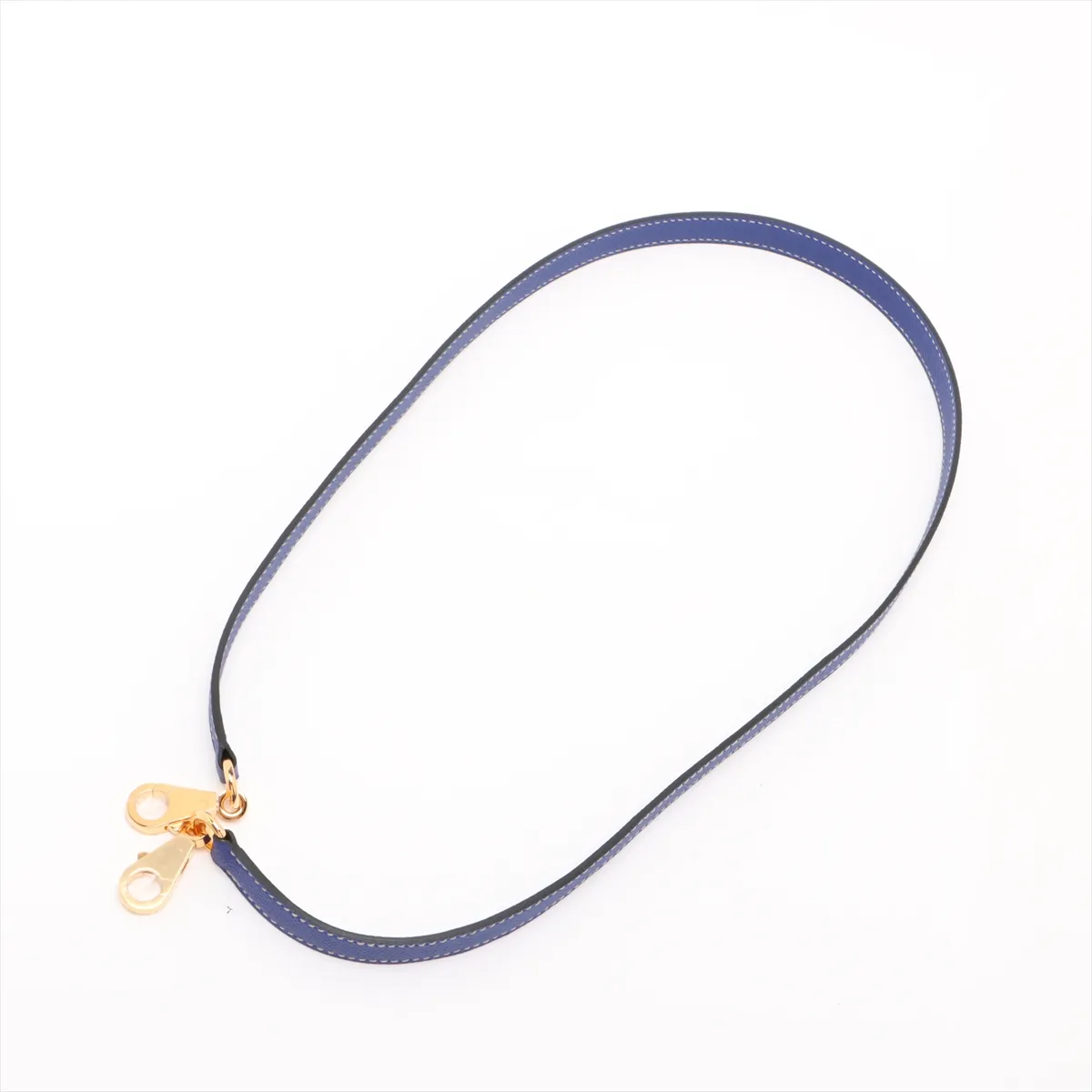 [Individually wrapped] Hermes Bolide 31 Verso Vaux Epson Blue Electric x Trench Gold hardware Y:2020 Personal order — view 7
