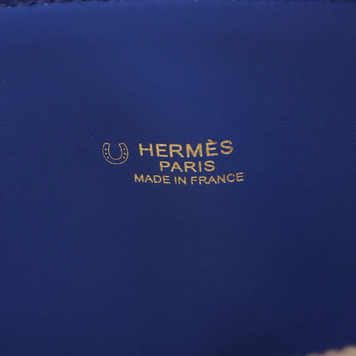 [Individually wrapped] Hermes Bolide 31 Verso Vaux Epson Blue Electric x Trench Gold hardware Y:2020 Personal order — view 10