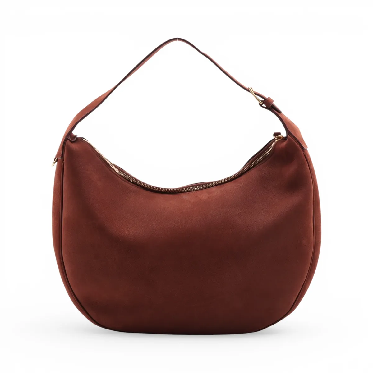 Triomphe Teen Lulu Suede Shoulder Bag Brown — view 2