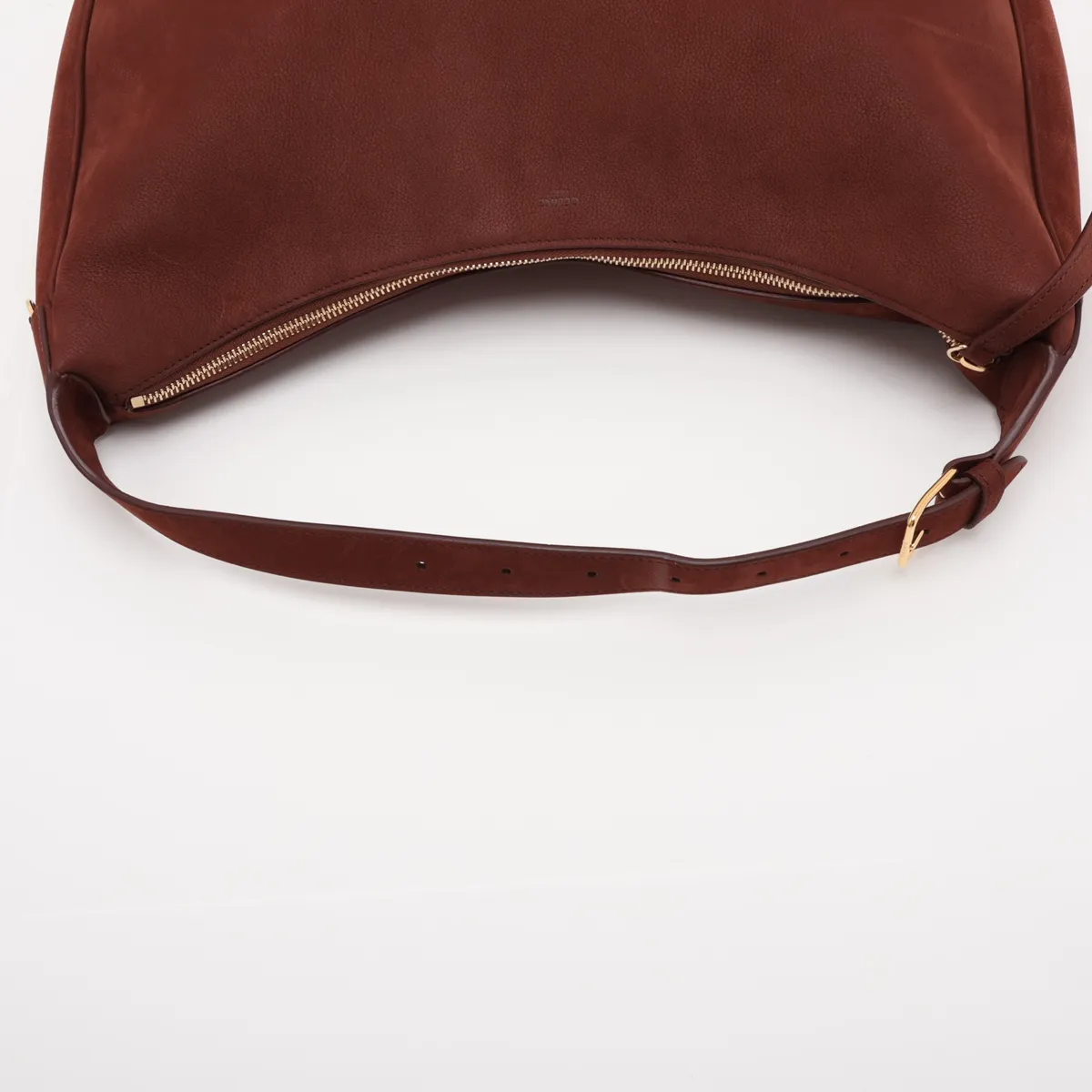 Triomphe Teen Lulu Suede Shoulder Bag Brown — view 5