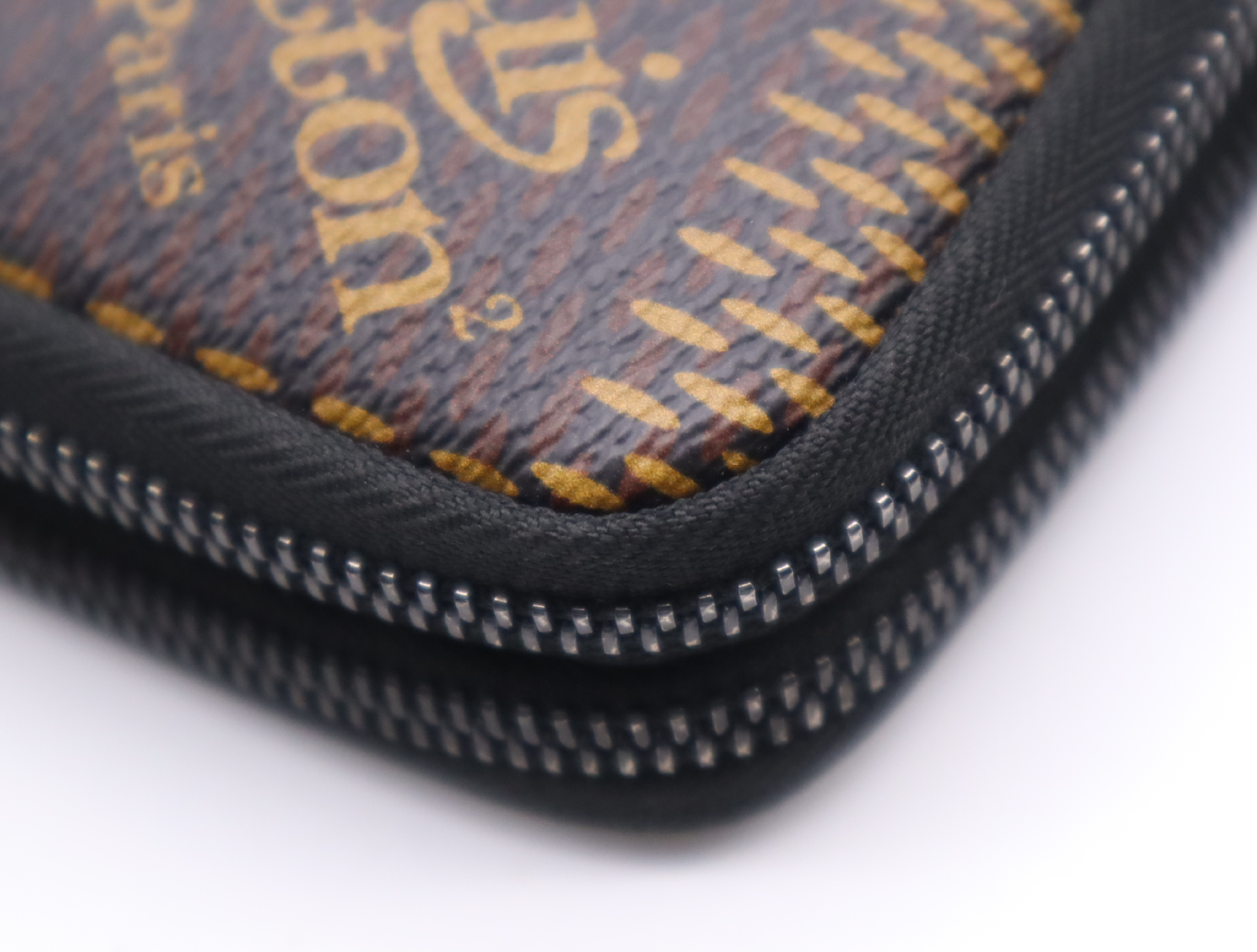 N40377 Damier Giant Ebene Double Phone Shoulder Pouch NIGO Collaboration Turtle Print Shoulder Bag — view 9