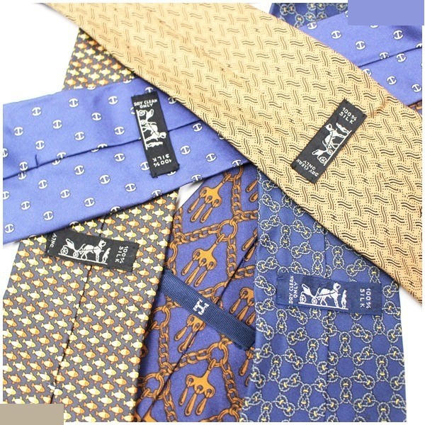 silk ties, set of 5 — view 3
