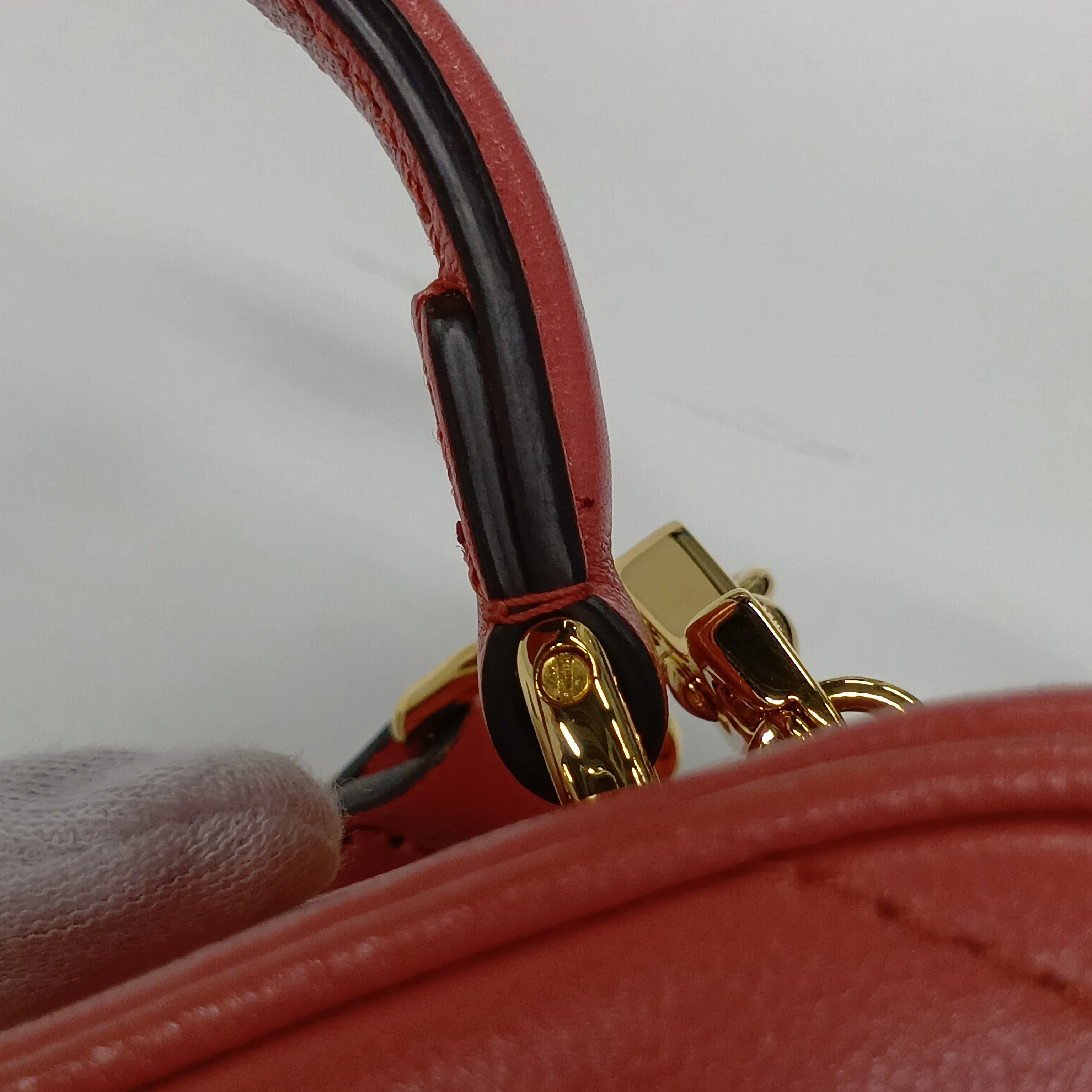 Blondie Leather 2-Way Handbag, Pink, 744434 — view 14