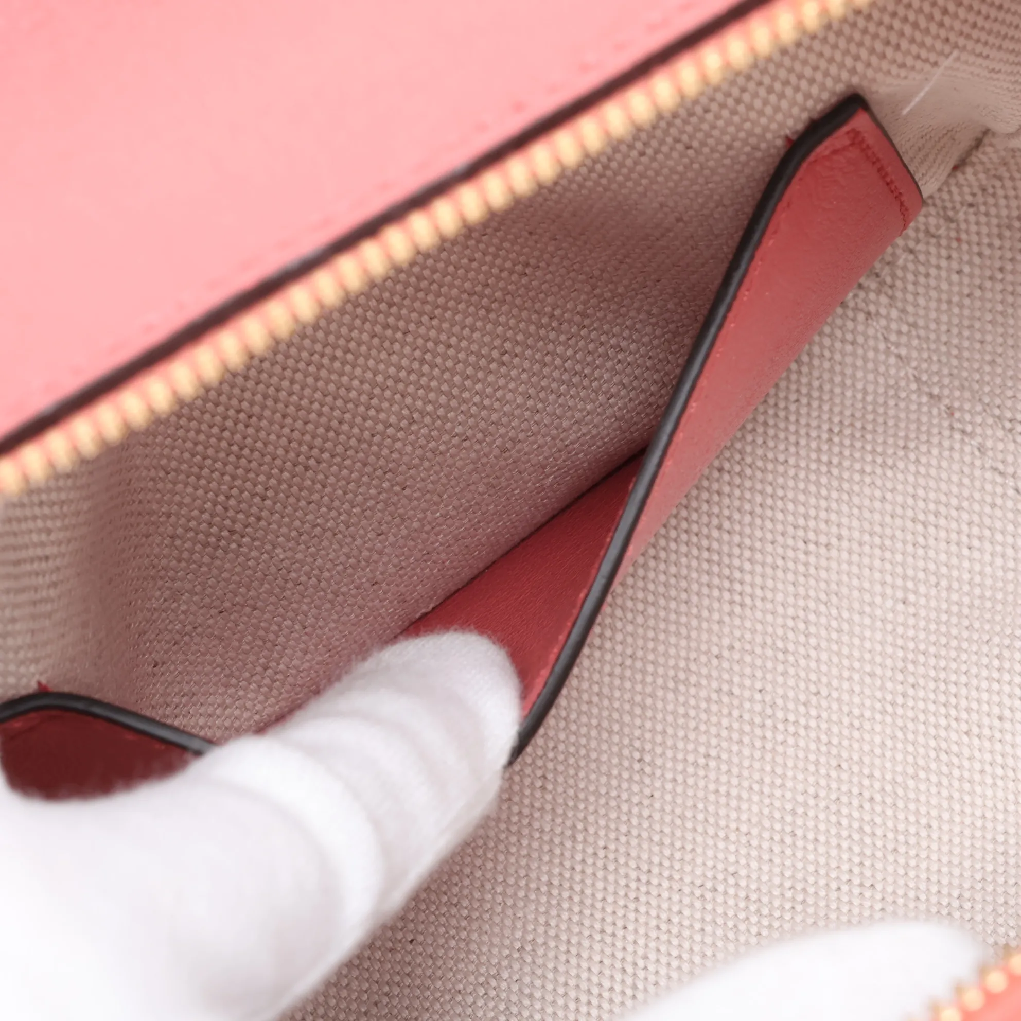 Blondie Leather 2-Way Handbag, Pink, 744434 — view 9