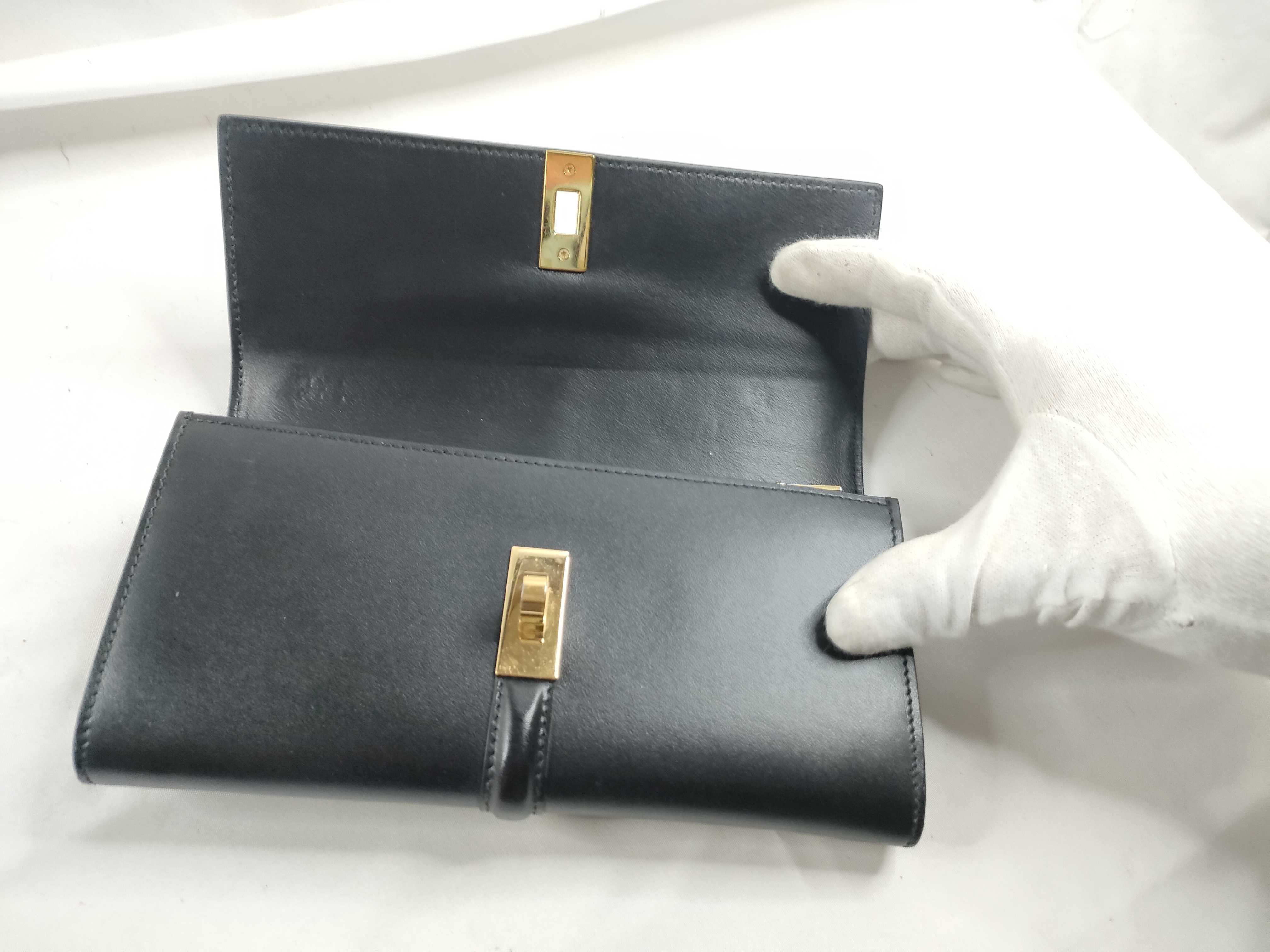 wallet, black, long wallet — view 9
