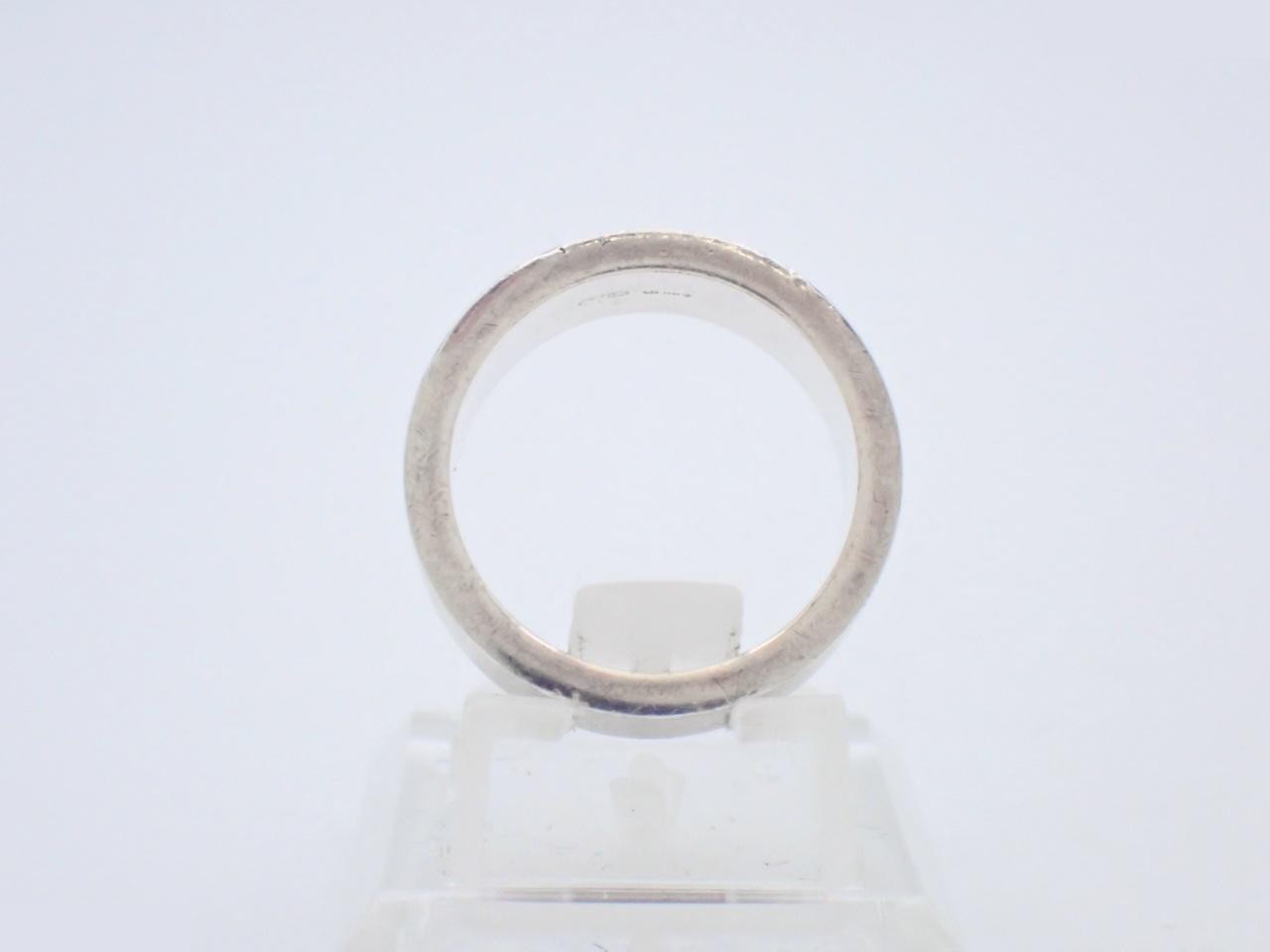 Logo Ring, SV925, 8.7g, Silver, Stamped 11, Actual Size #10 — view 3