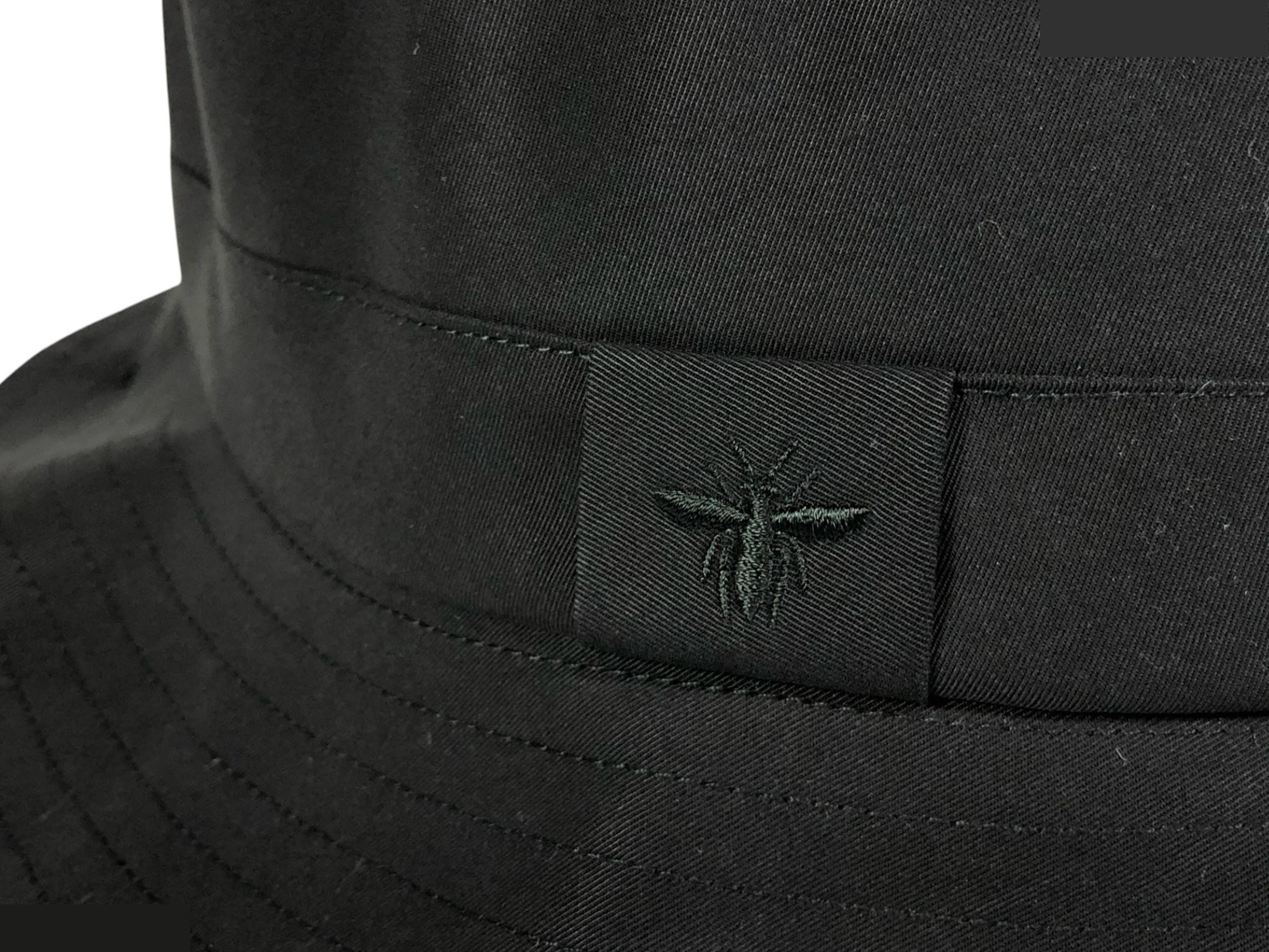 Bucket Hat with Bee Embroidery, Size 58 — view 2