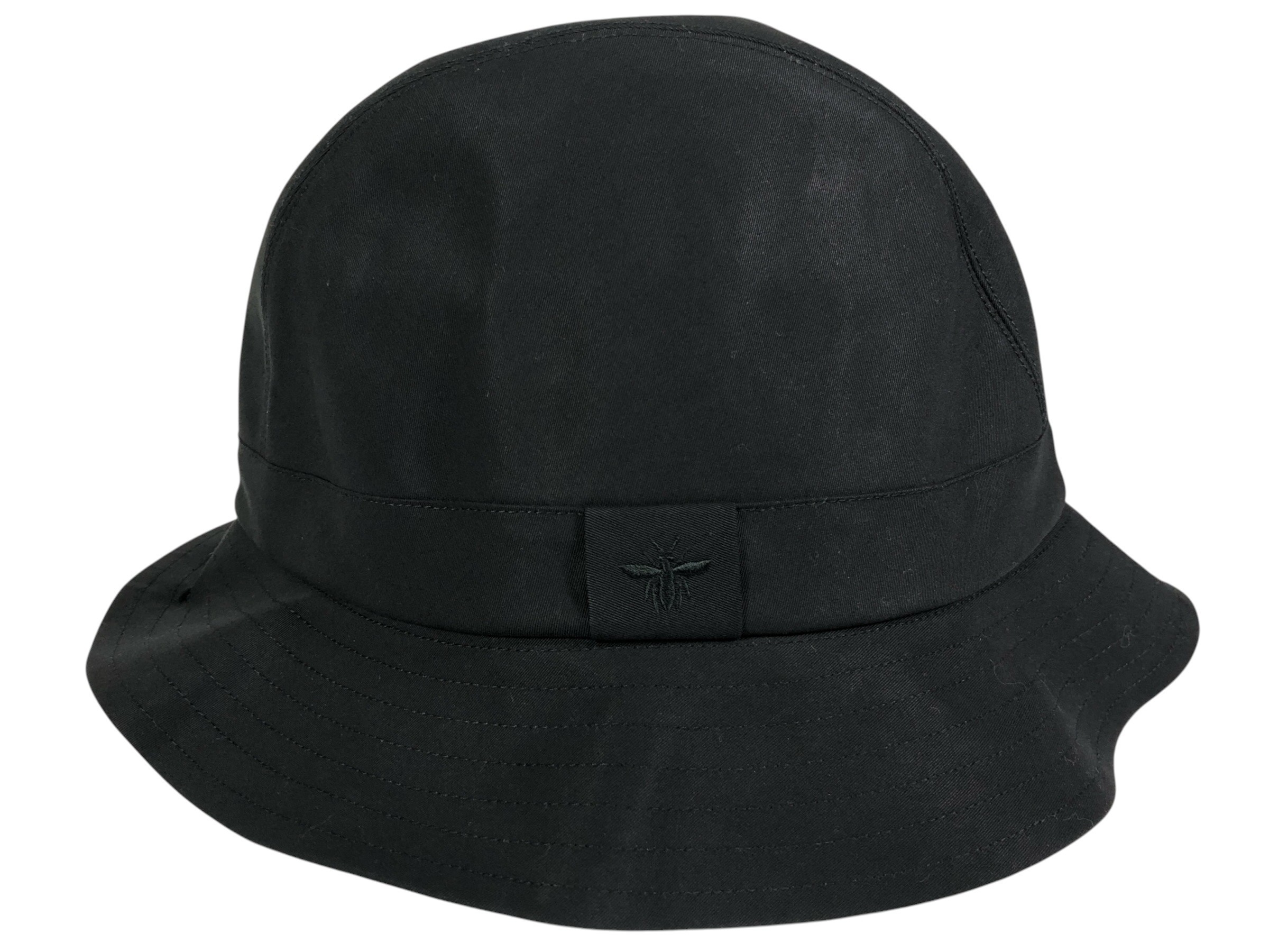 Bucket Hat with Bee Embroidery, Size 58 — view 3