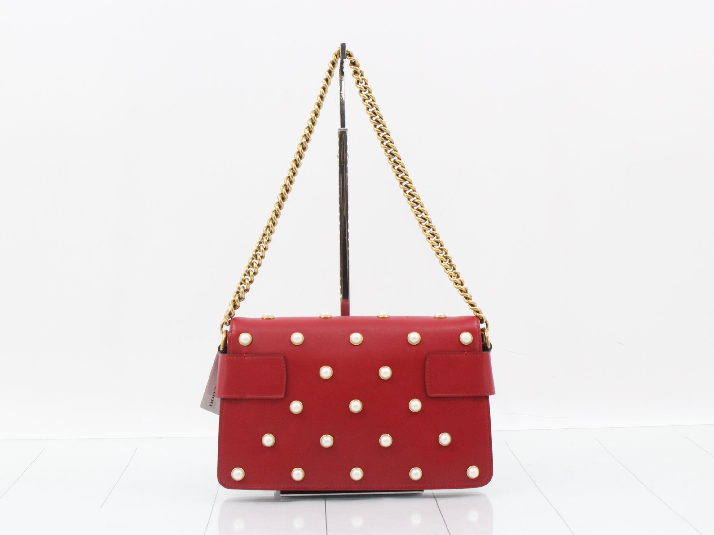 Broadway Pearl Bee Chain Shoulder Bag — view 2