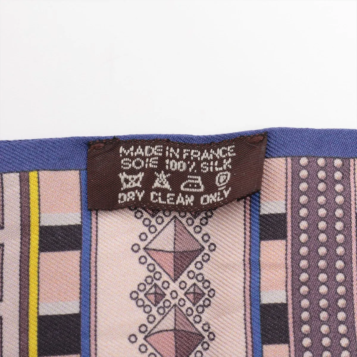Twilly Colliers de chiens remix scarf silk blue thread — view 4