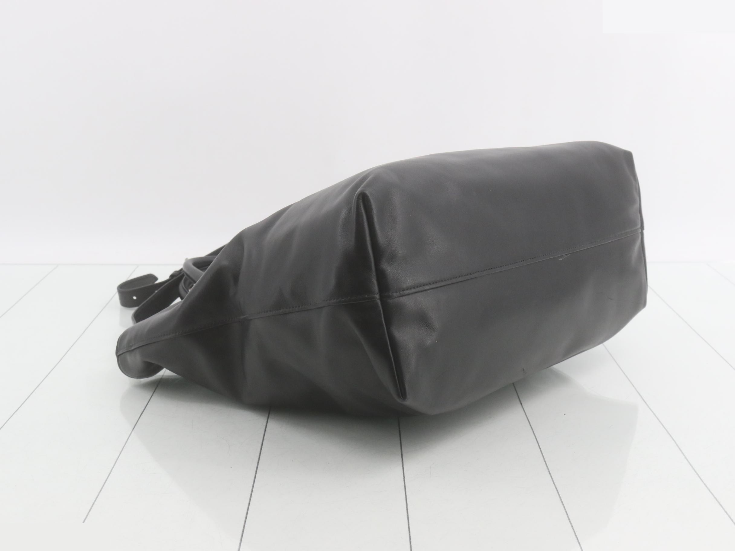 Vitello Daino Leather 2-Way Tote Bag — view 5