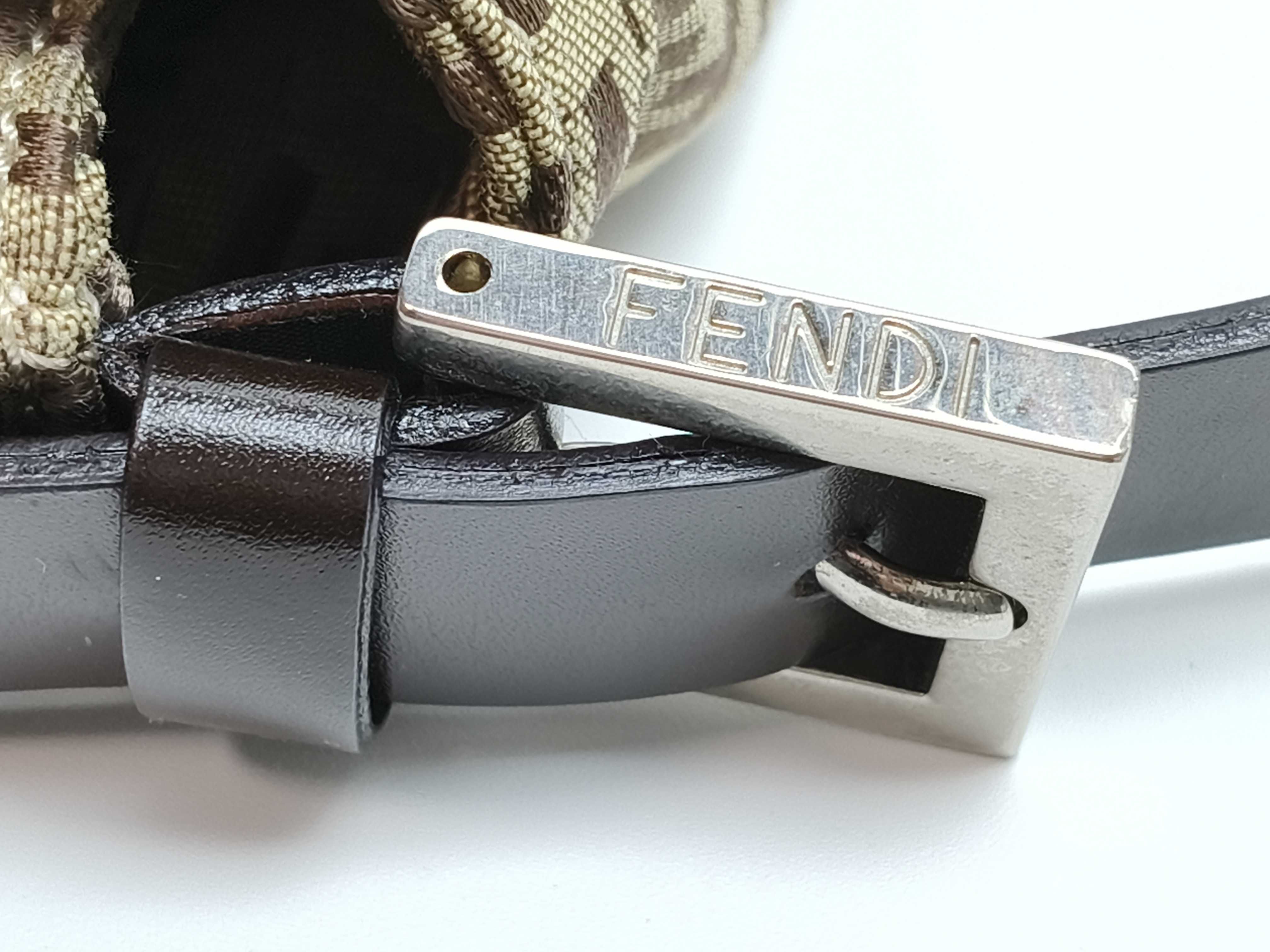 Zucca pattern Fendi Zucchino Mamma Bucket Shoulder Bag — view 5
