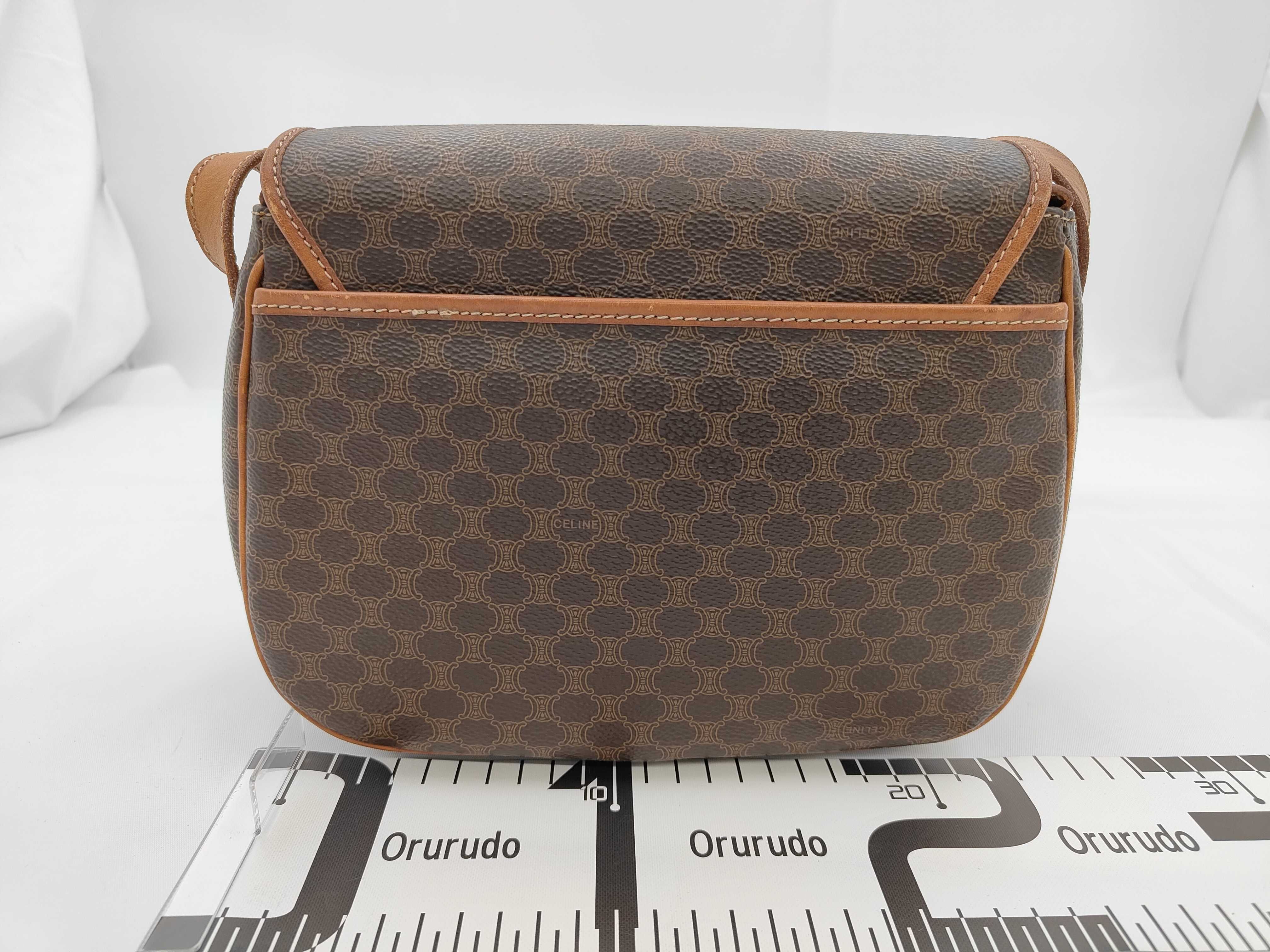 Macadam Shoulder Bag, Brown — view 2