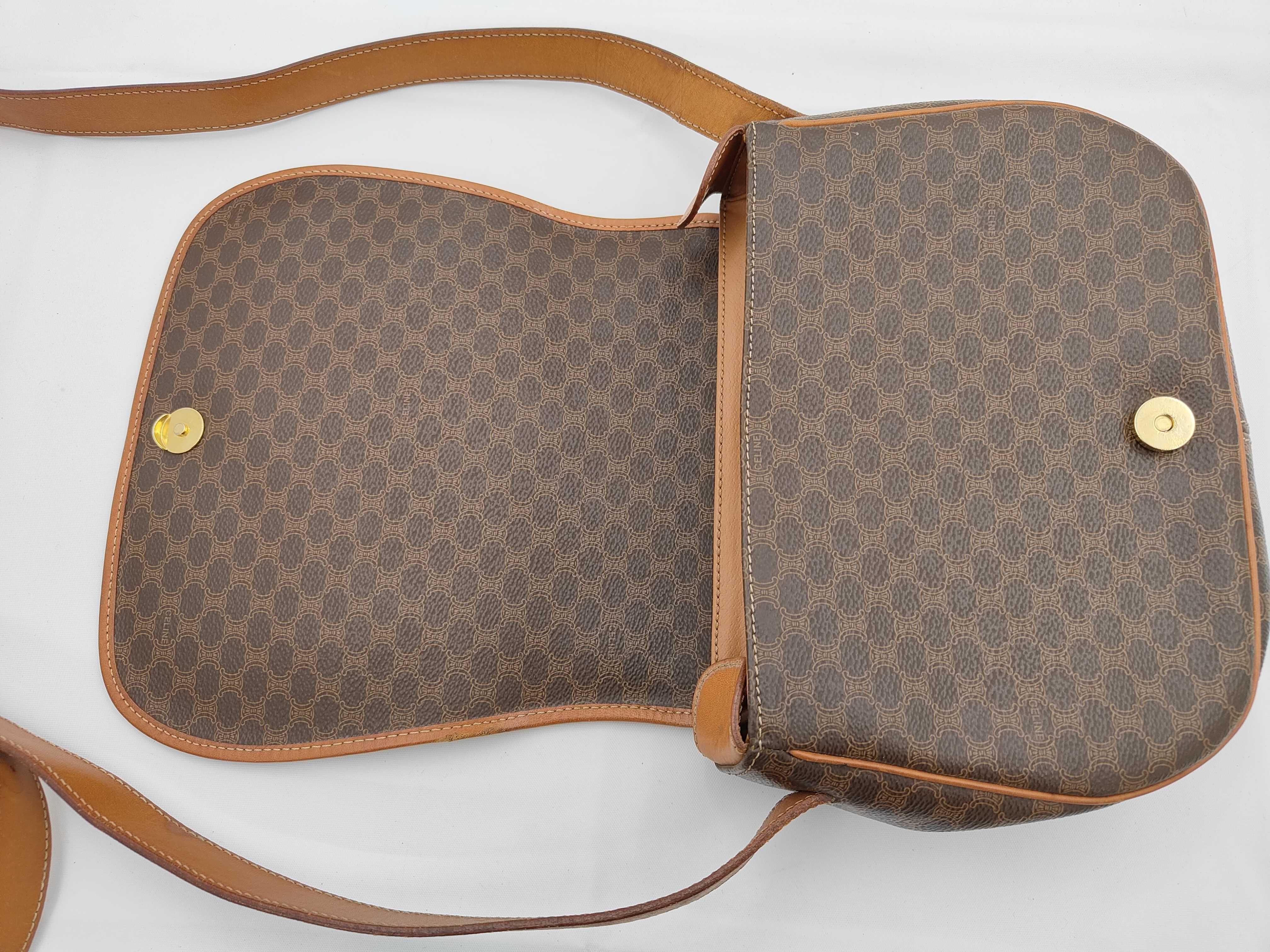 Macadam Shoulder Bag, Brown — view 11