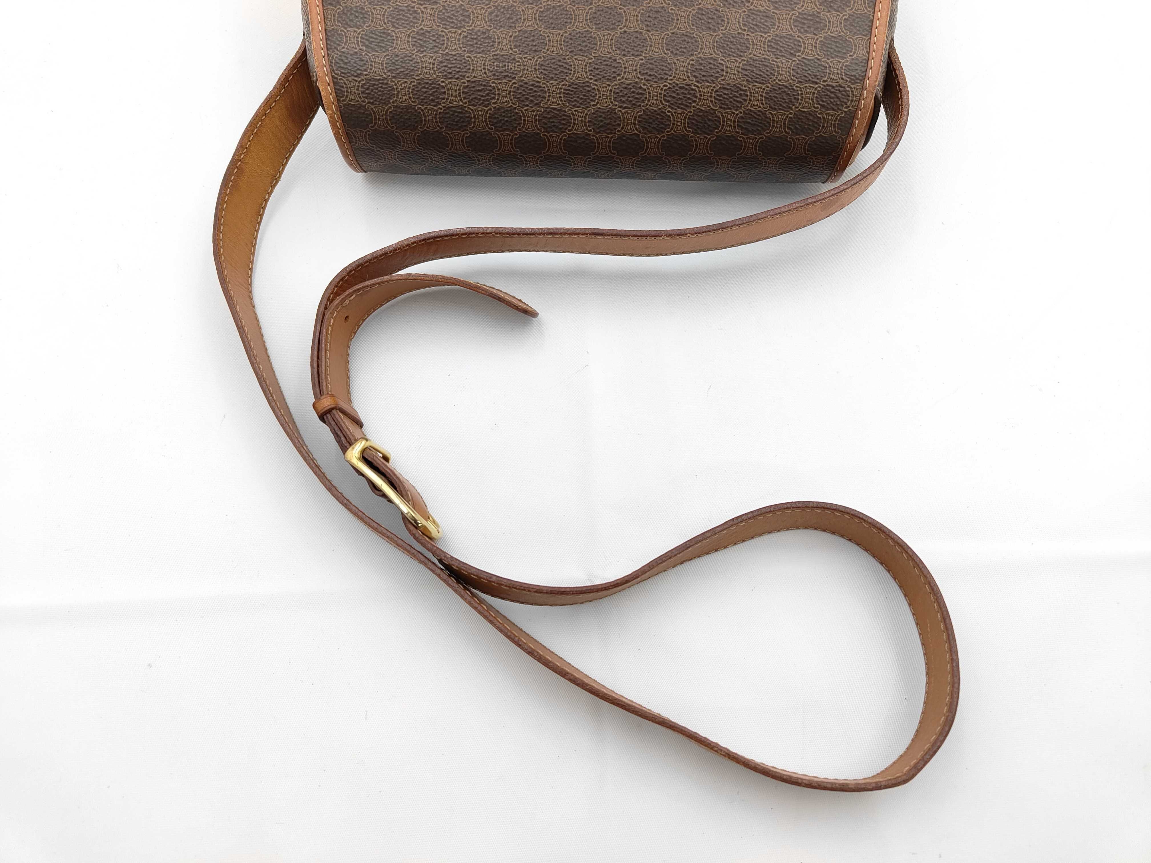 Macadam Shoulder Bag, Brown — view 3