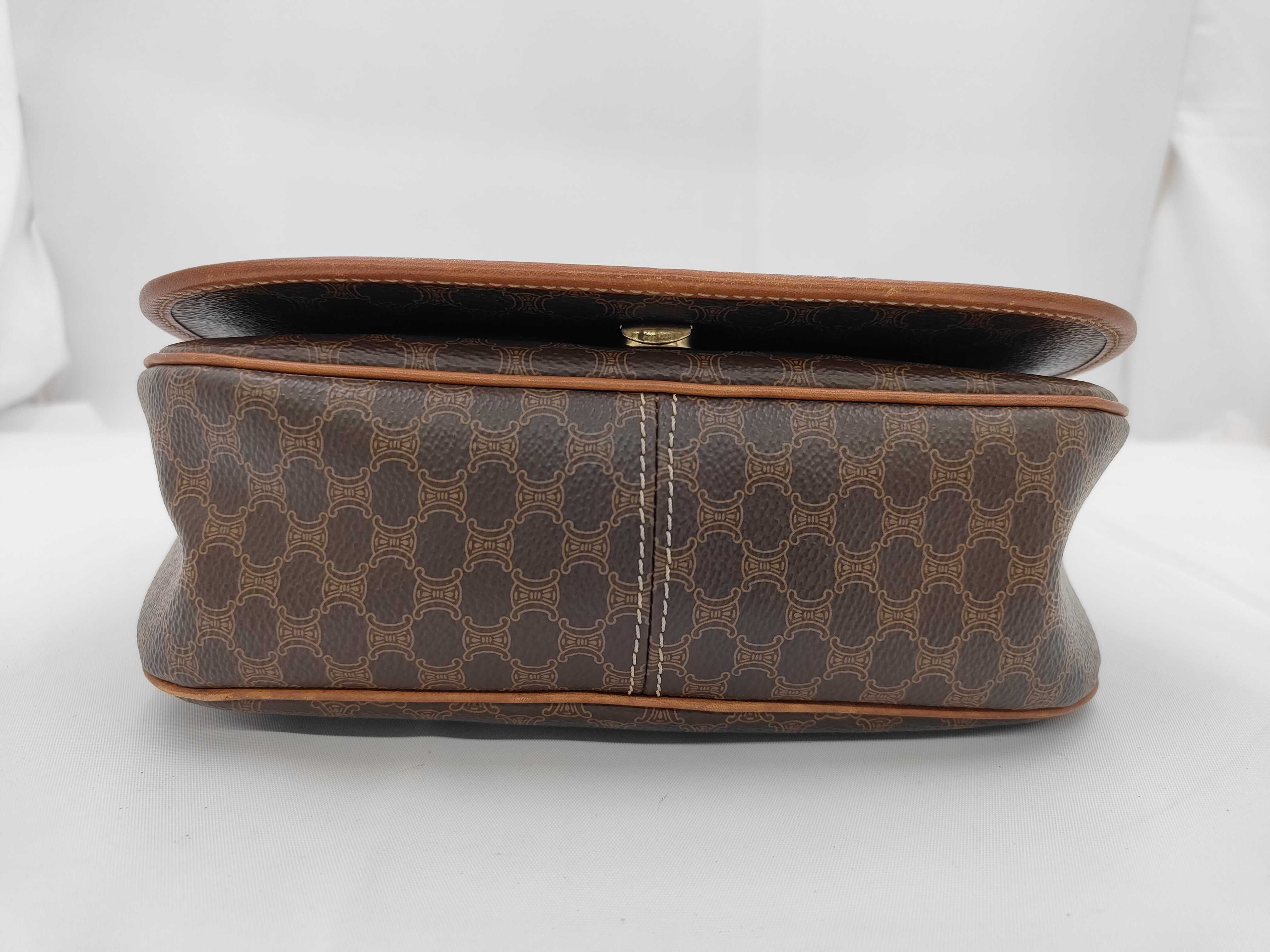 Macadam Shoulder Bag, Brown — view 5