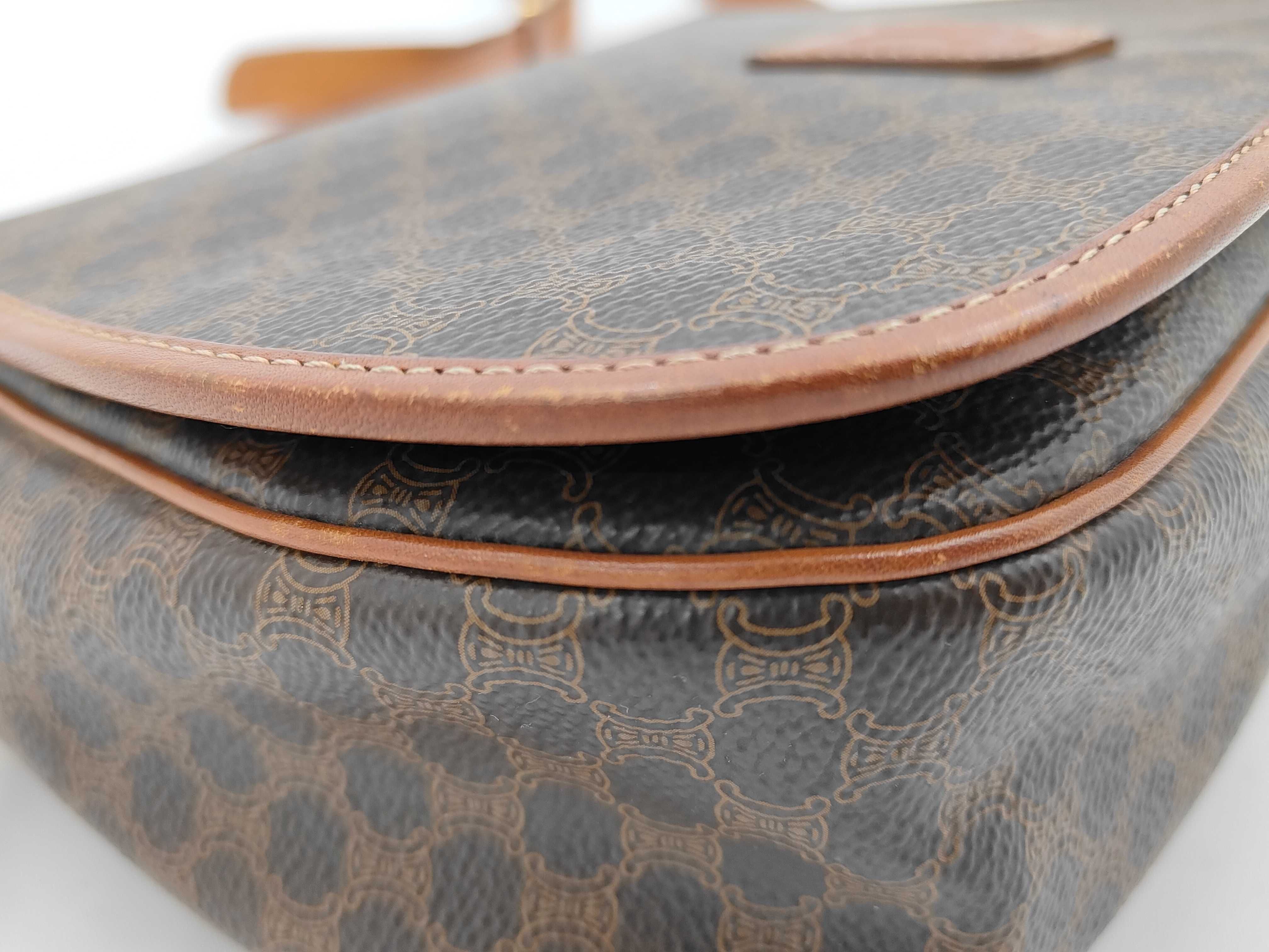 Macadam Shoulder Bag, Brown — view 6