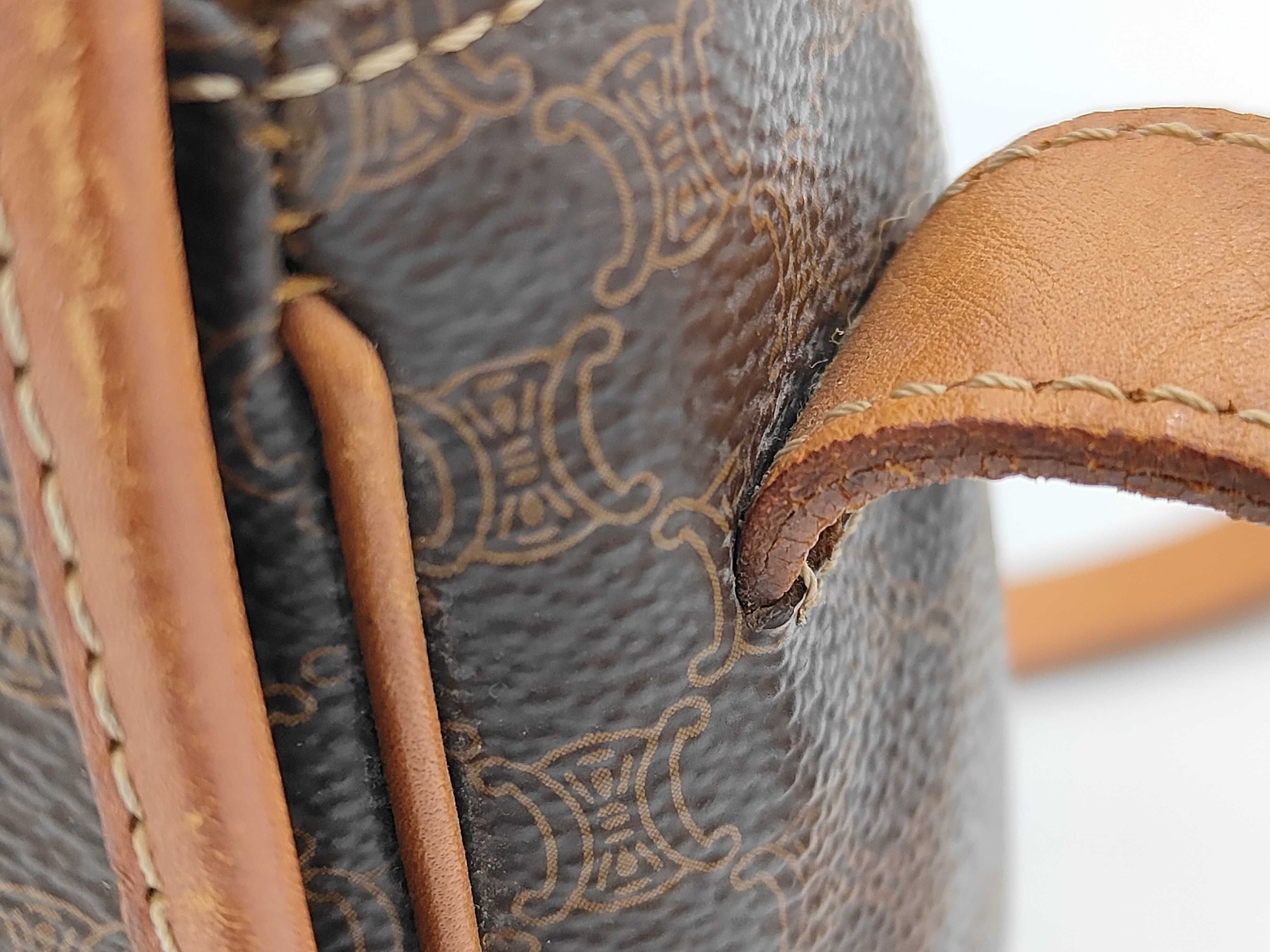 Macadam Shoulder Bag, Brown — view 7