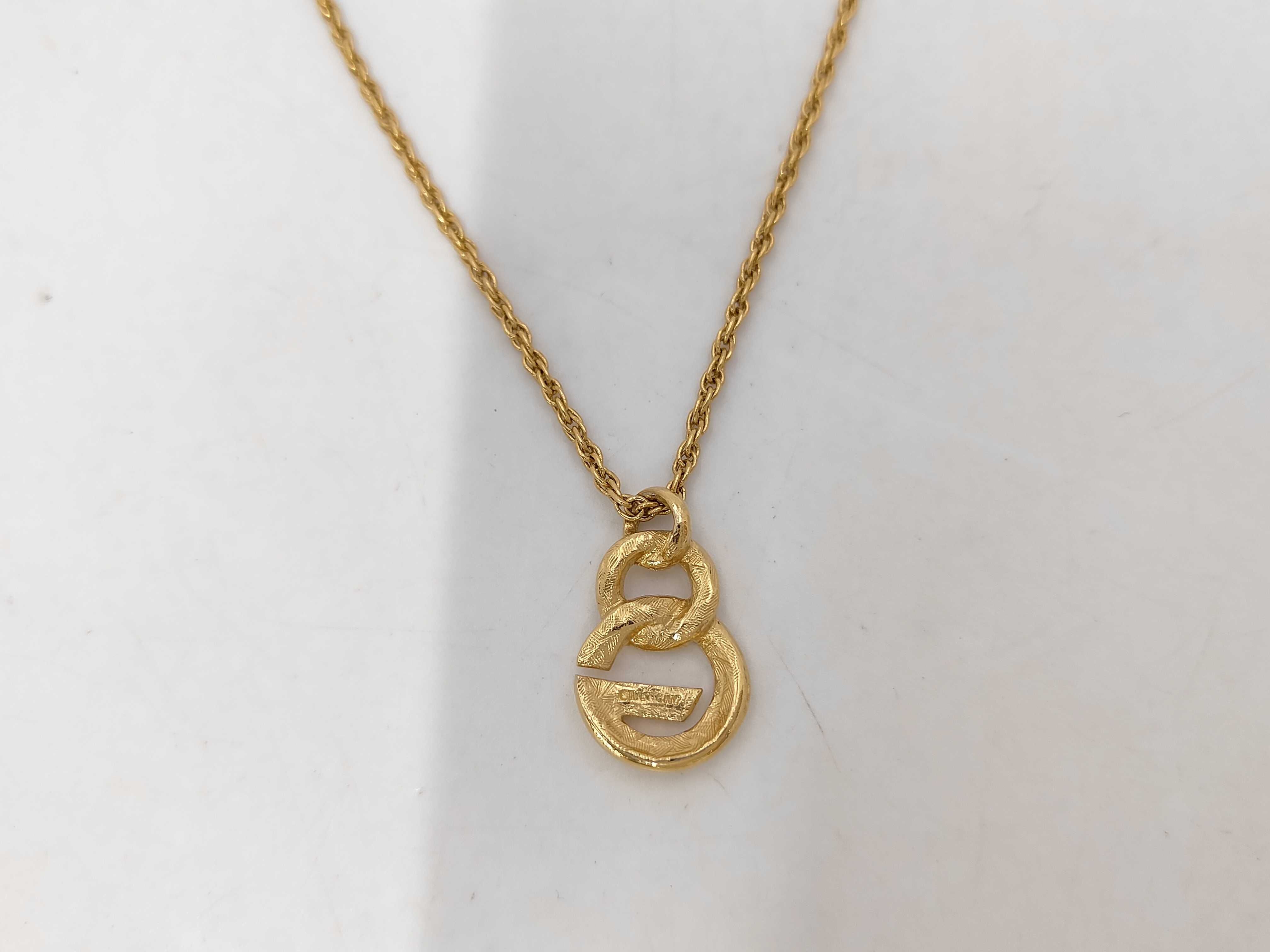 G Logo Gold NC Necklace — view 2